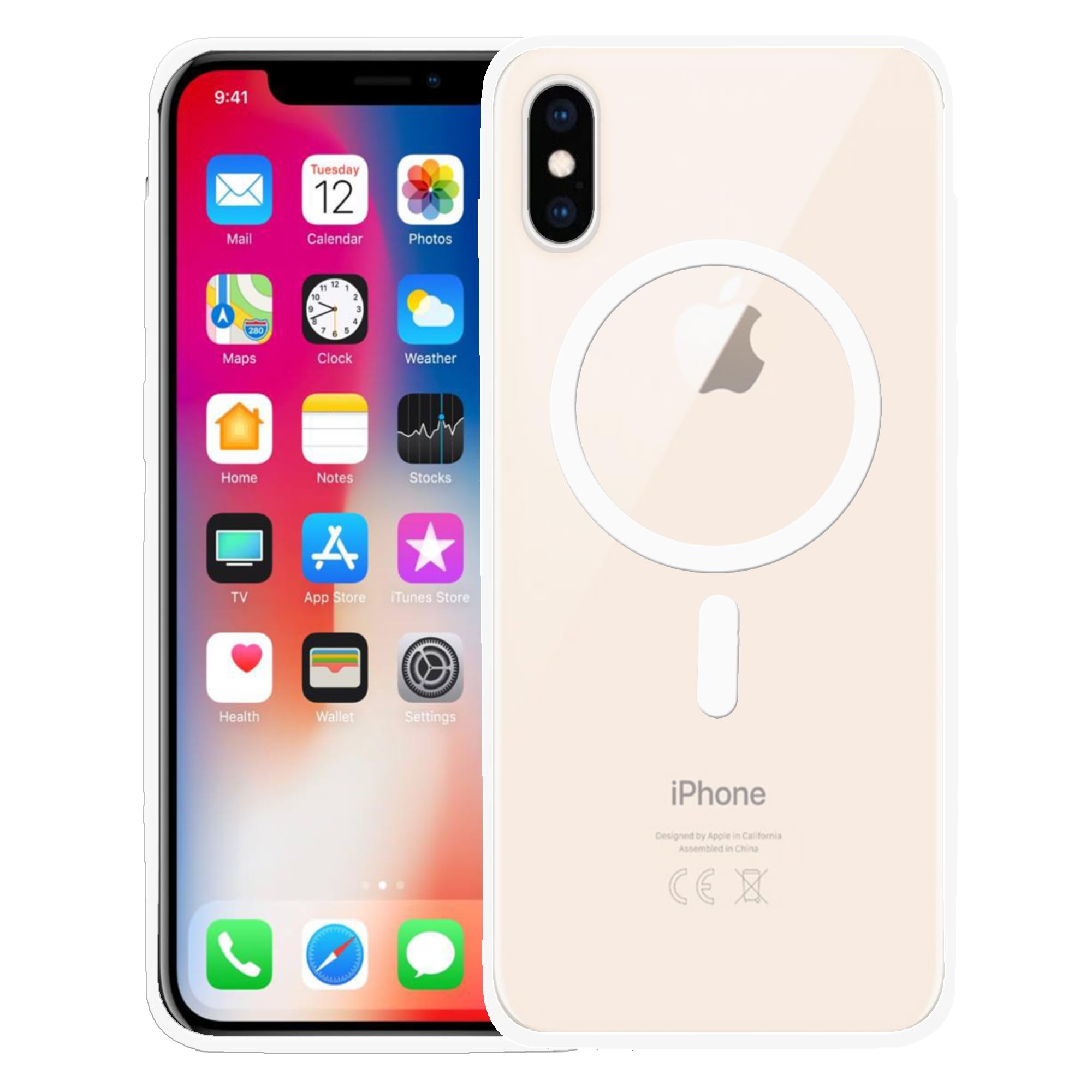amazon basics Luxury Paper Thin Case Cover for iPhone X 5G | Matte