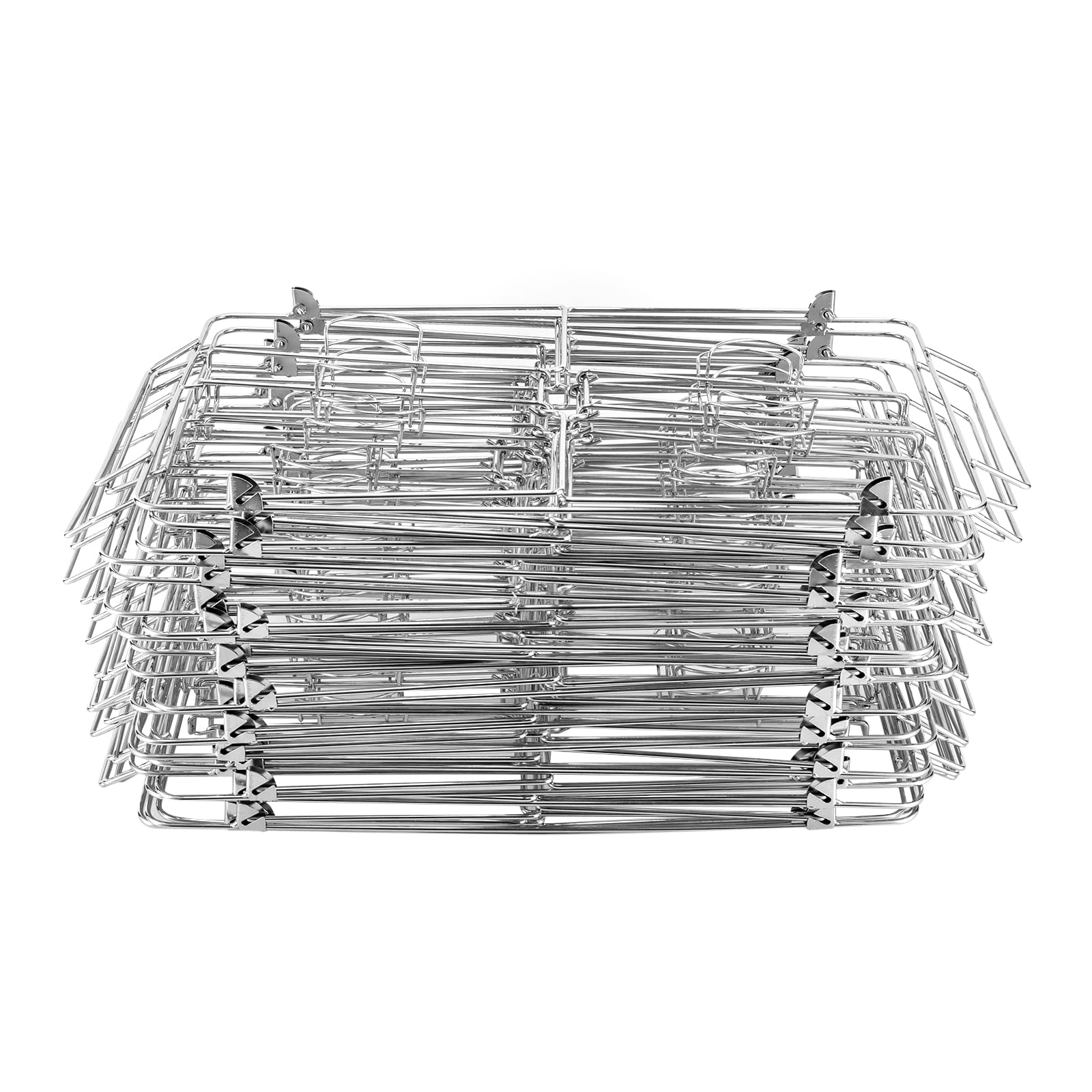 awolsrgiop 24 Pack Chafing Wire Rack Buffet Stand, Full Size Chafing Food Dish Holder Stand Food Warmer Serving Tray Stackable for Campings, Hotel Buffets, Picnics, BBQs, Birthday Parties