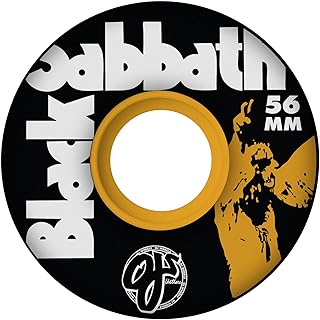 OJ 56mm Black Sabbath Vol 4 Keyframe Black 78a Skateboard Wheels