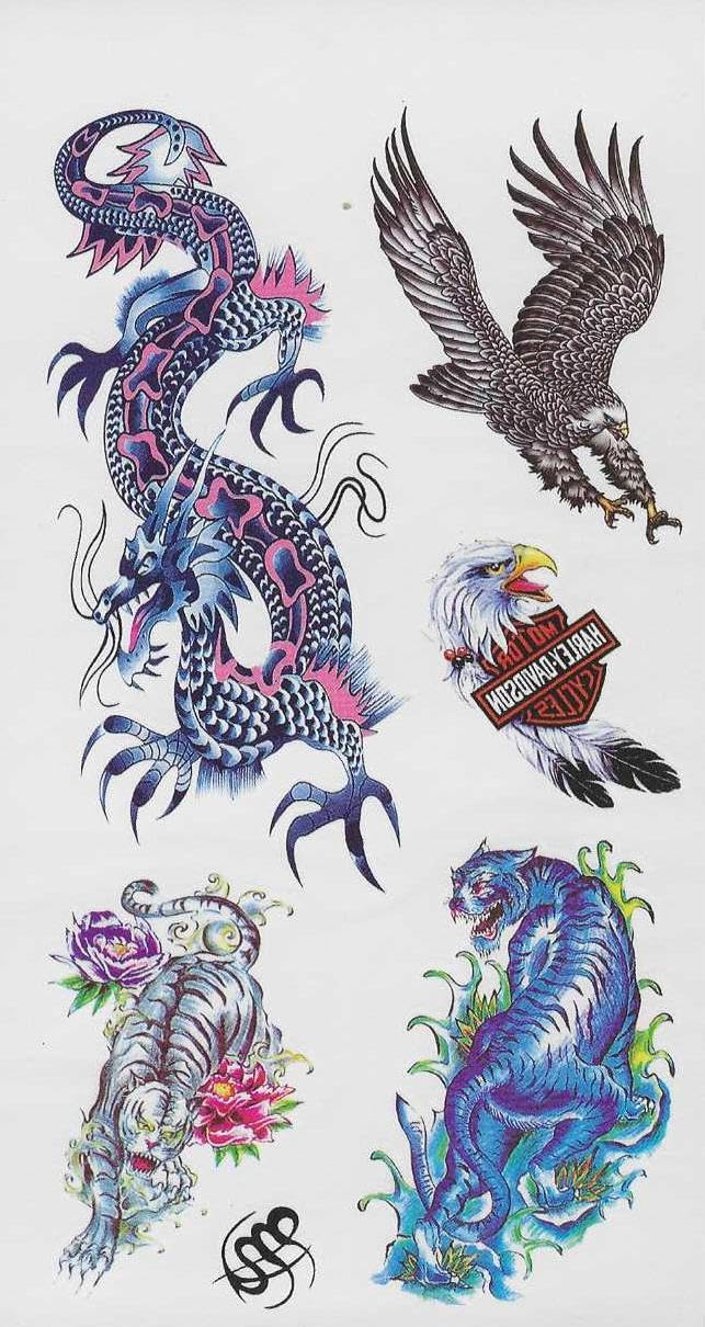 Mayuk Star (Tattoo Waterproof Men and women Temporary Body Tattoo) PACK OF 5