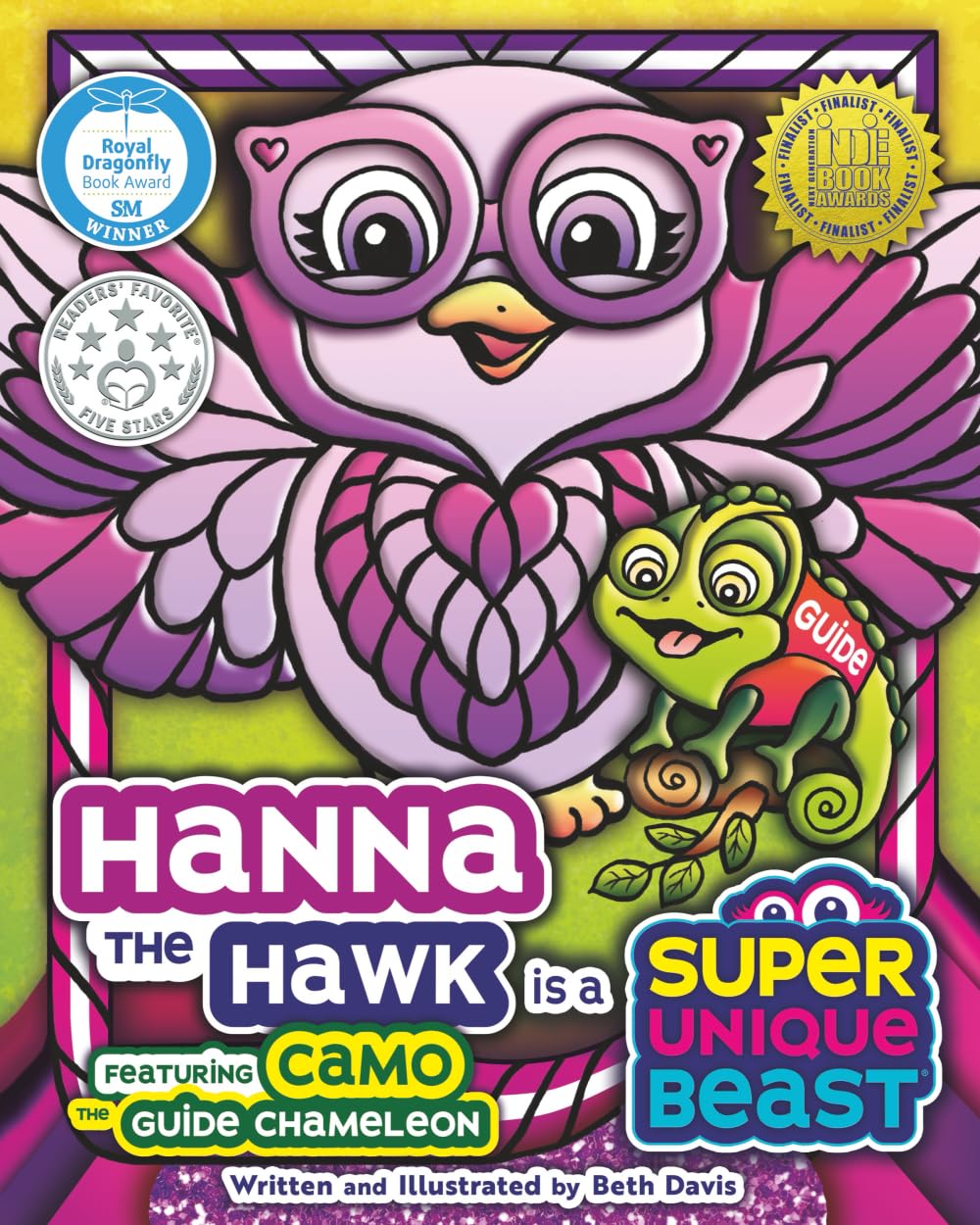 Hanna the Hawk Is a Super Unique Beast: An Inspiring Social-Emotional Learning Book for Kids About Inclusion, Teamwork and Problem-Solving