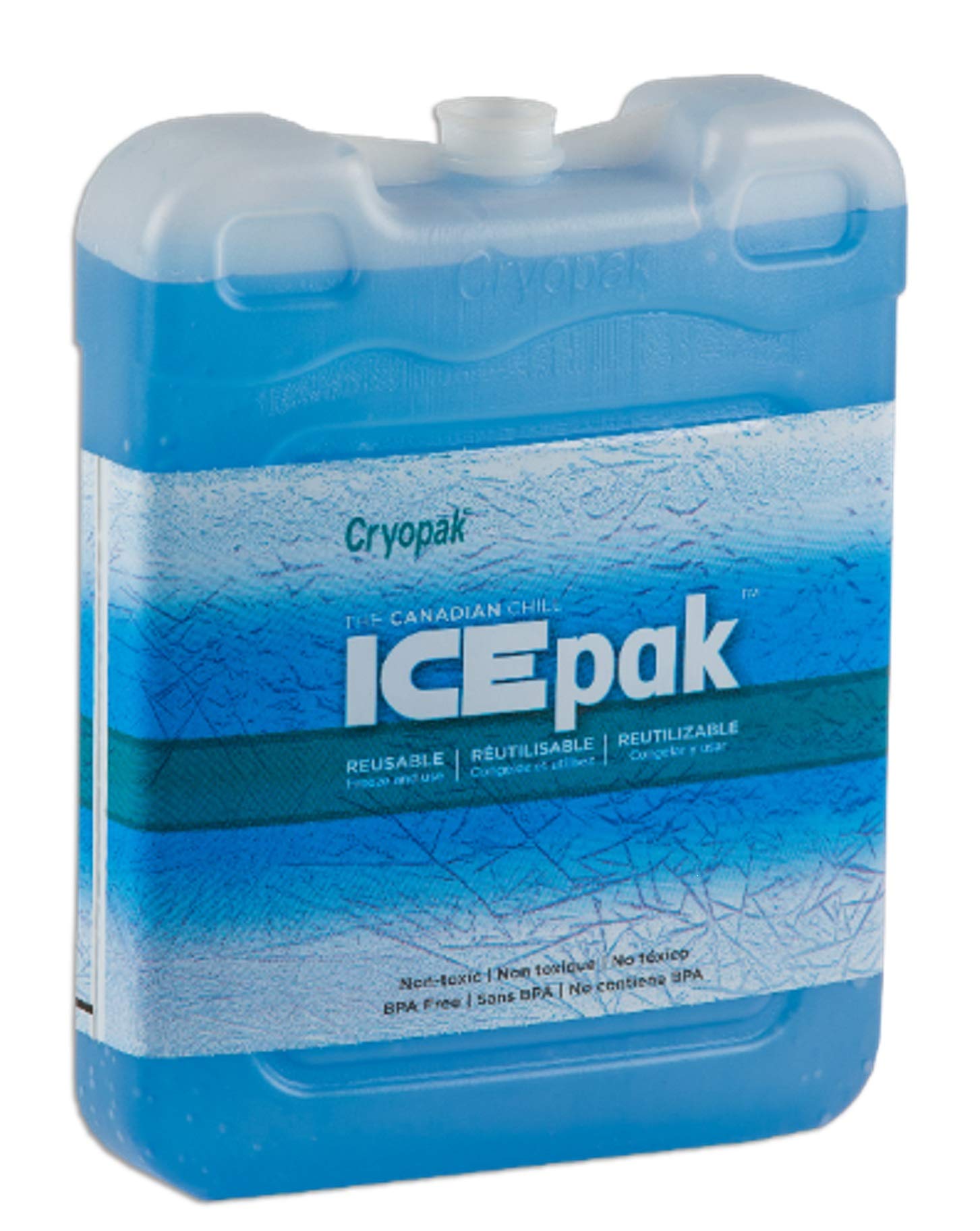 Cryopak ICEPAK Lunch Box, Transparent, 5x3x1 Inches