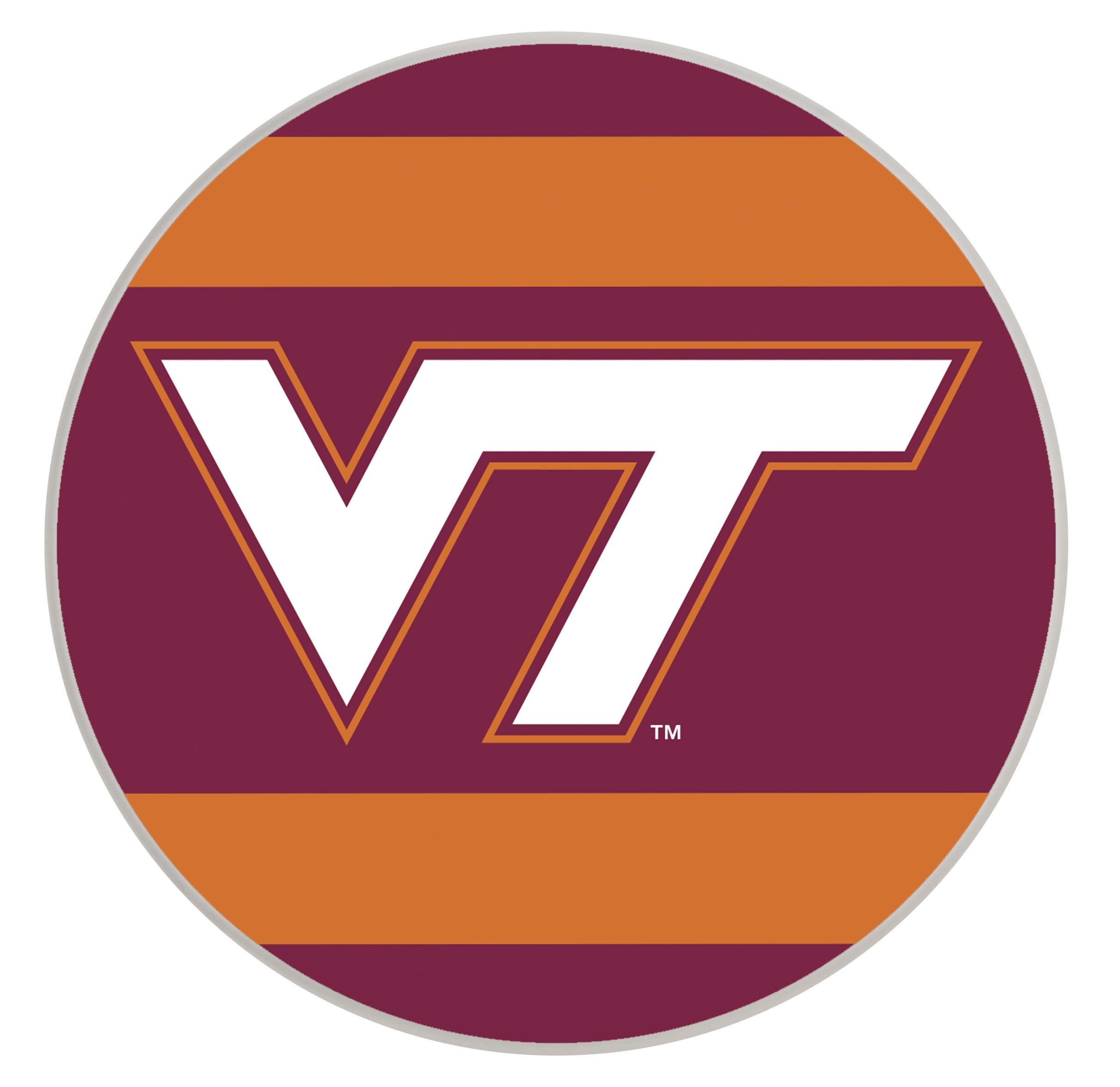 Virginia Polytechnic Institute VT Hokies Paper Coaster 4 Pack Officially Licensed Collegiate Product