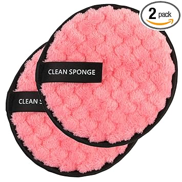 Eco-Friendly Re-Usable Multi-Purpose Makeup-Removing and Facial Cleansing Pads for Removing Makeup, Face-Pack, Facial- (Pack of Any 2 Colours)
