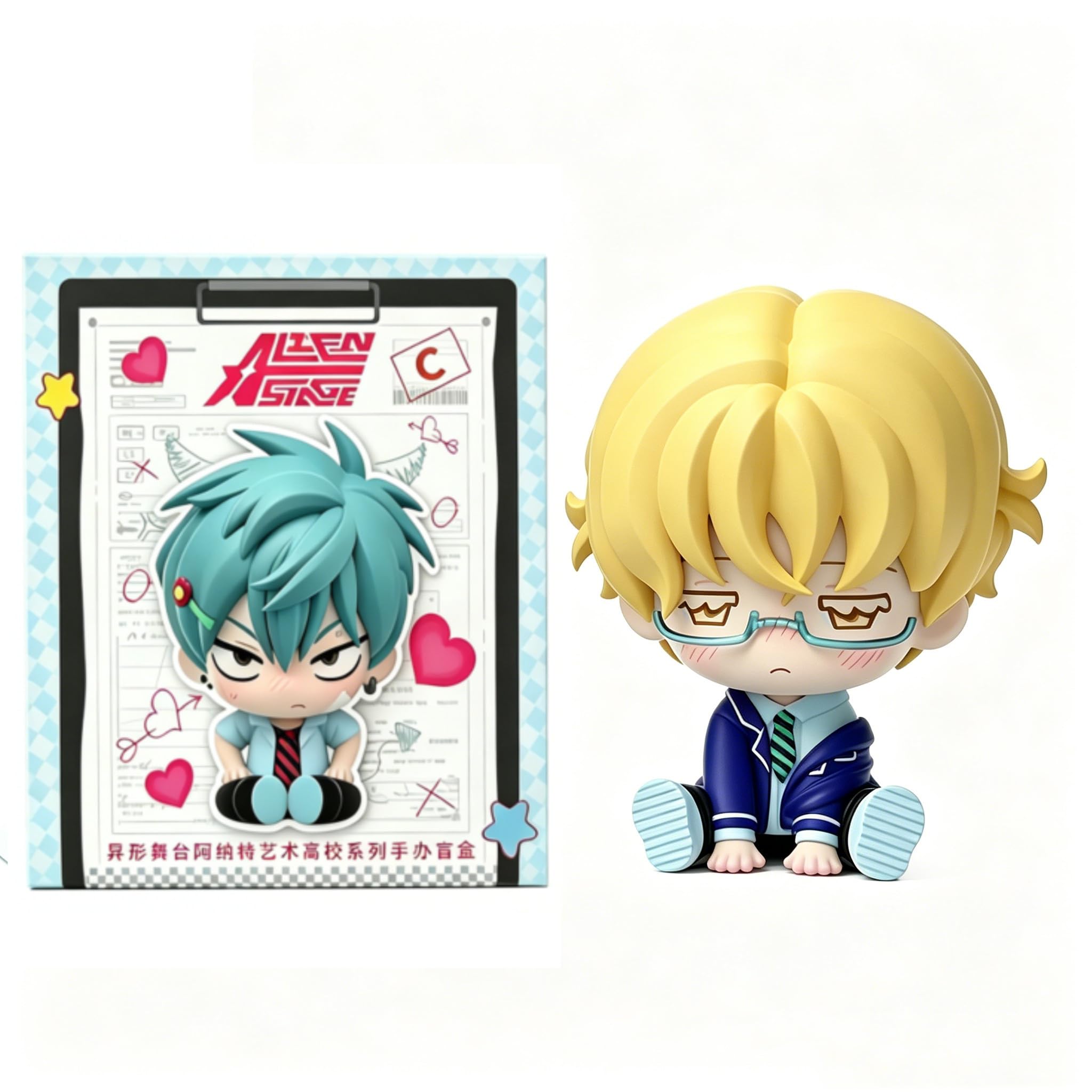Alien Stage Anat Art University Series Official Figure Blind Box SUA Till Mizi Ivan Luka Hyuna Decor Collection Gift (Open Box to Confirm Luka)