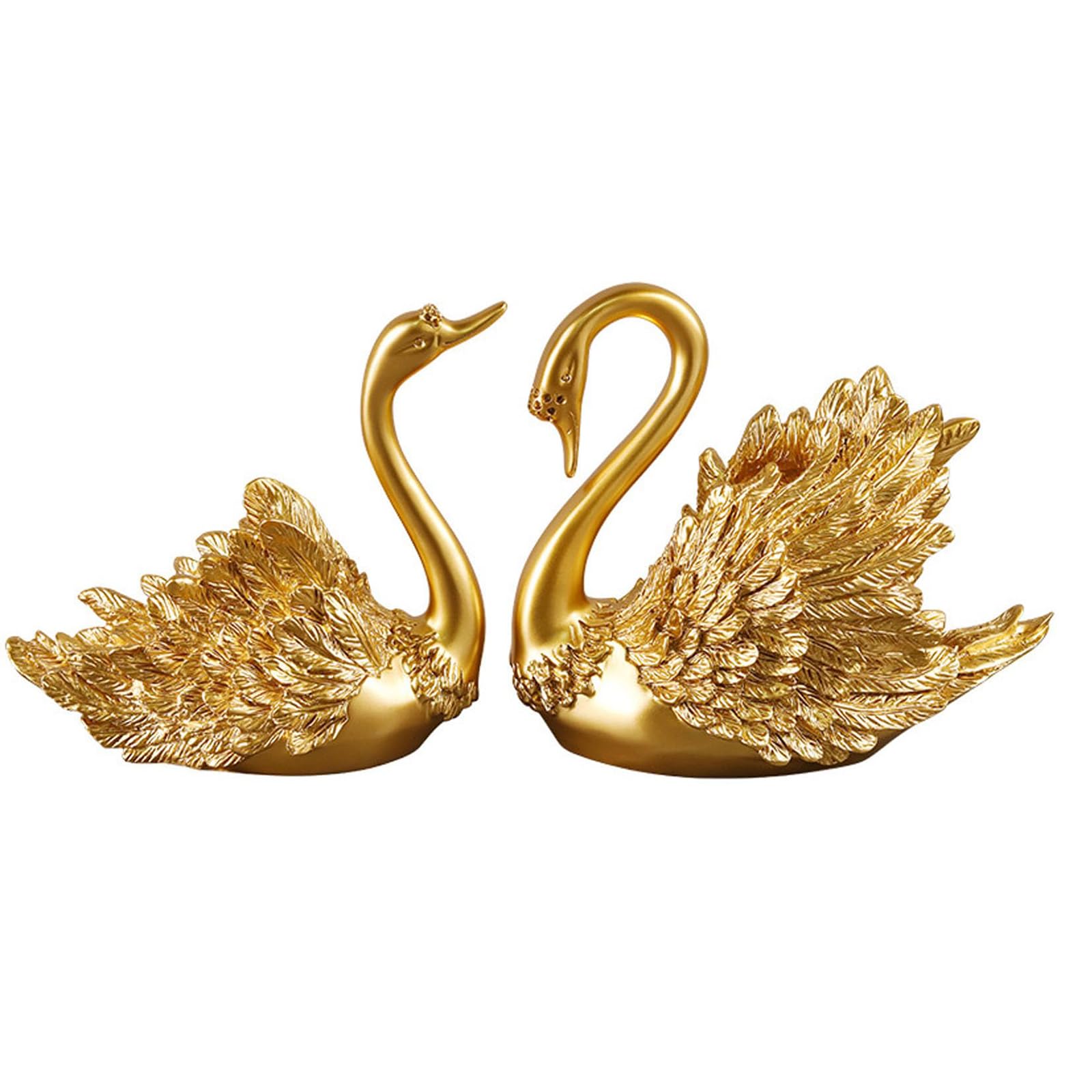 YXCQHZM Swan Storage Figure - Jewelry Storage Box - Modern Wine Racks, Sculpture Decoration for Hallway, Living Room, Office, Bedroom Vanity Decoration (C)