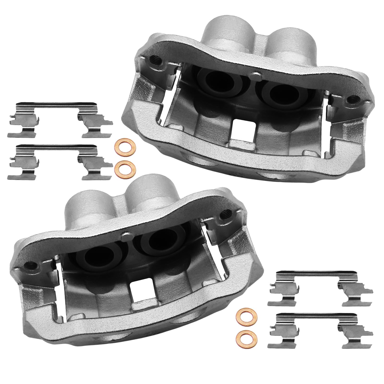 funire 2x Disc Brake Calipers Assembly for 18-B4934/35
