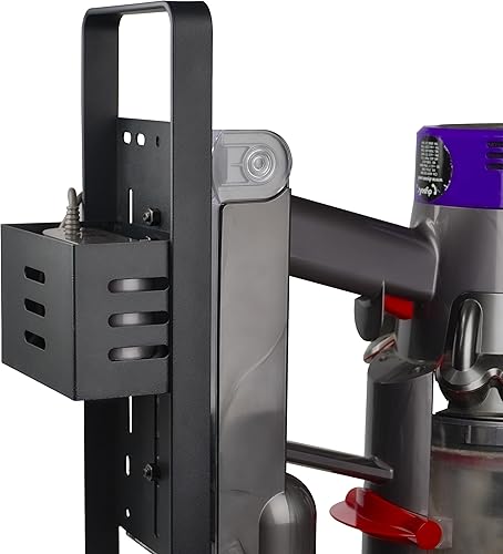 Miniatura 3 de BRIAN & DANY Soporte de vacío para Dyson, soporte de metal estable para Dyson V15 V12 V11 V10 V8 V7 V6, negro