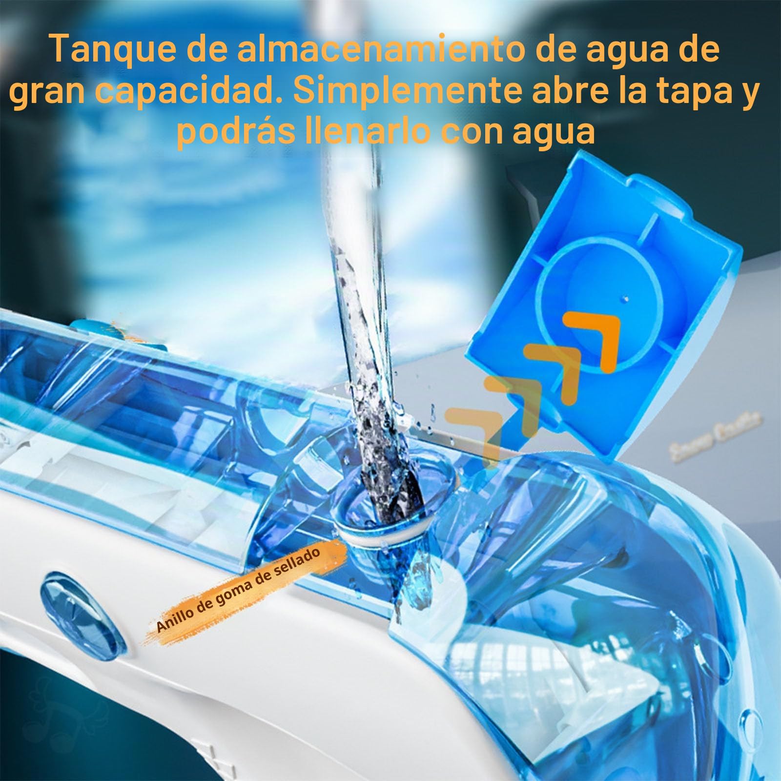 Pistola de agua eléctrica para adultos y niños,Pistola de agua eléctrica,Pistola de agua de gran alcance,Pistola de agua Juguete para niños Azul