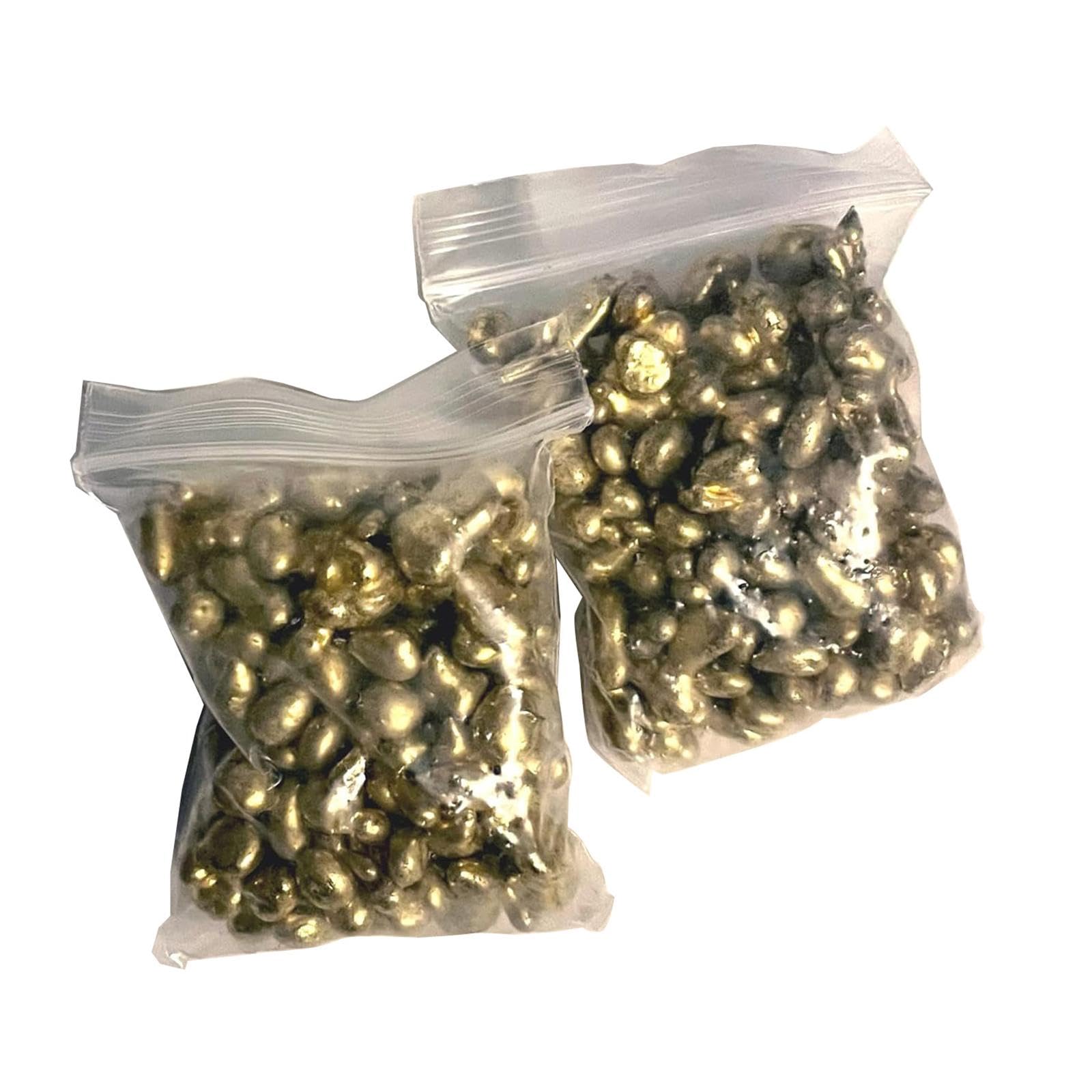 6 X 100 G di Particelle di Ottone per La Fusione di Gioielli, Perline di Ottone, Granuli di Ottone per Decorazioni