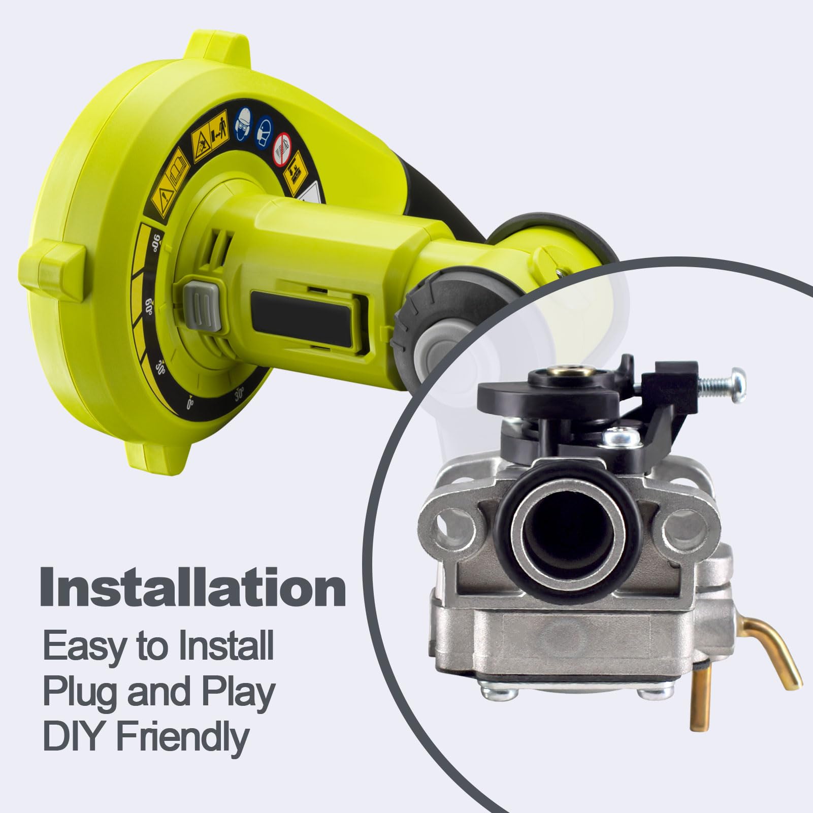 Carburateur Pour Homelite Ryobi 26cc/33cc Tondeuse Souffleur ZAMA C1U