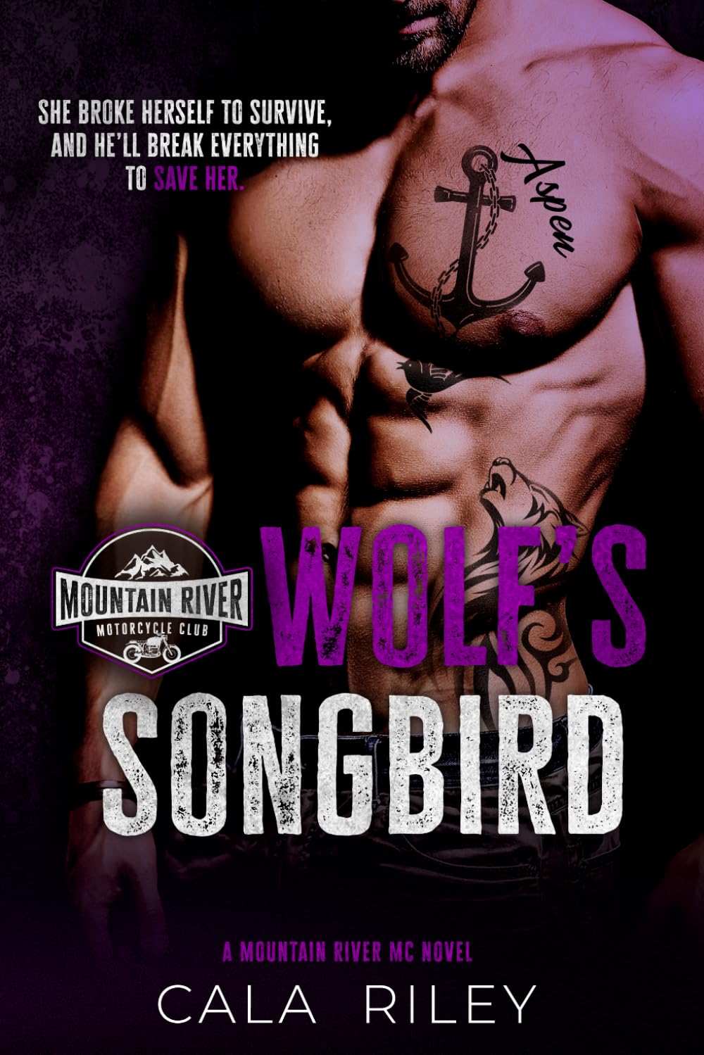 Wolf's Songbird: A Slow Burn MC Romance (Mountain River MC)