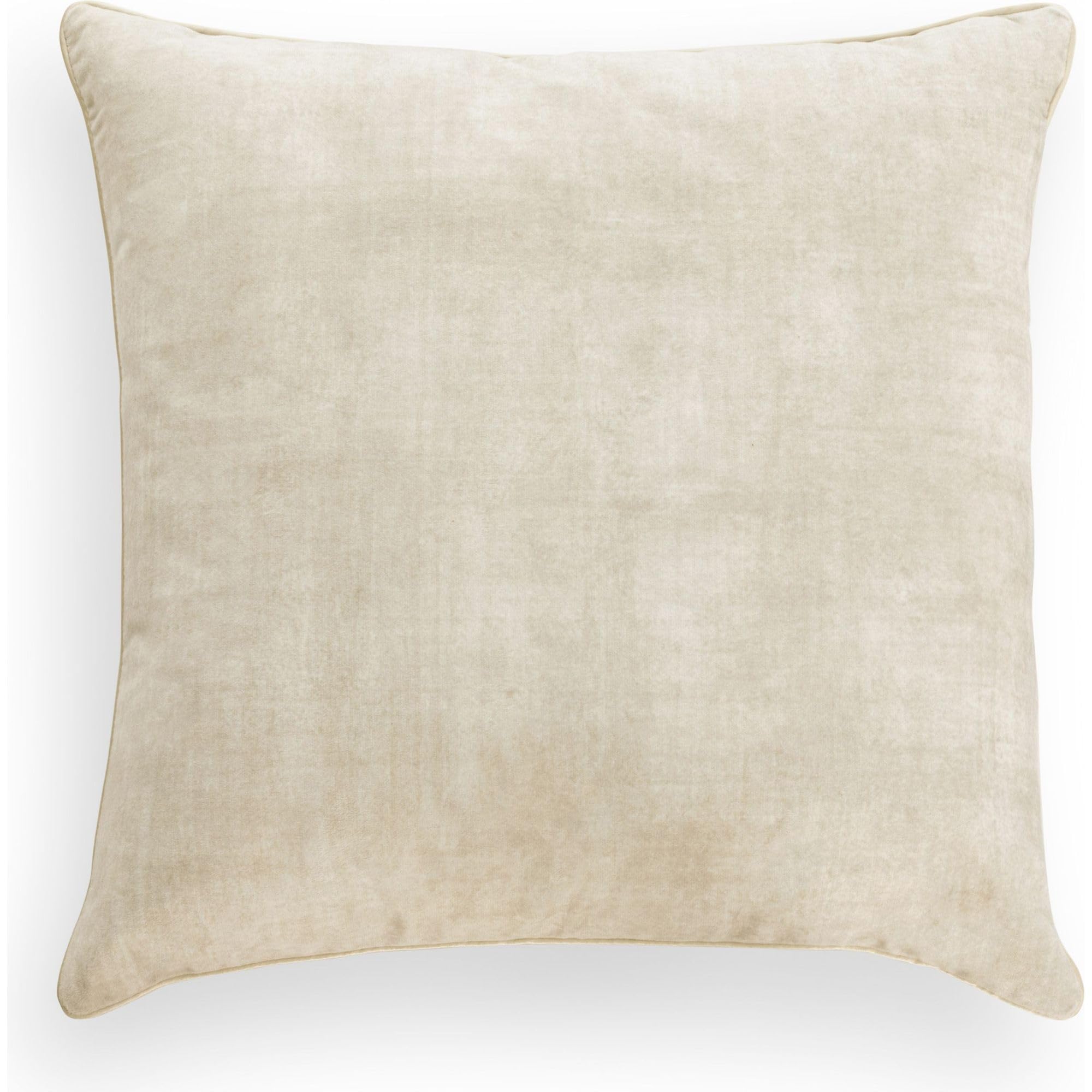ECOMMERC3 Cushion Cover 45 x 45 cm with Stain Resistant Coating – Ecru Cushion Cover Ideal Protection Against Spills and Easy to Clean