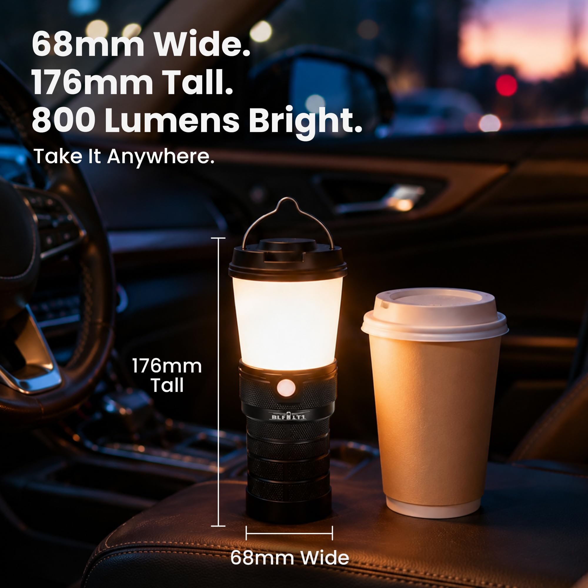 Amazon.co.jp: sofirn BLF LT1 キャンプランタン 充電式 調光機能付き