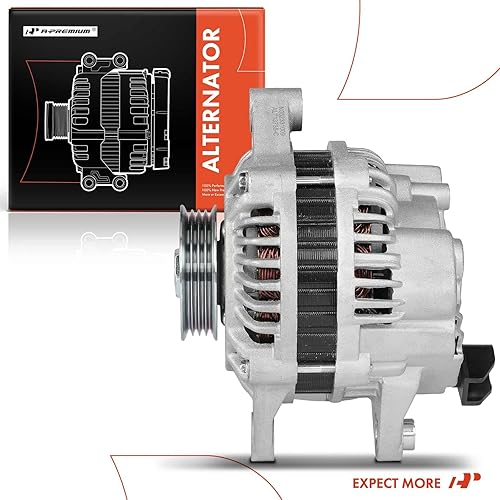 Miniatura 9 de A-Premium Alternador compatible con Dodge Neon 1998-2005, SX 2.0 2003-2005 y Chrysler Neon 2000-2002 y Plymouth Neon 1998-2001, 12V 85A polea de 4