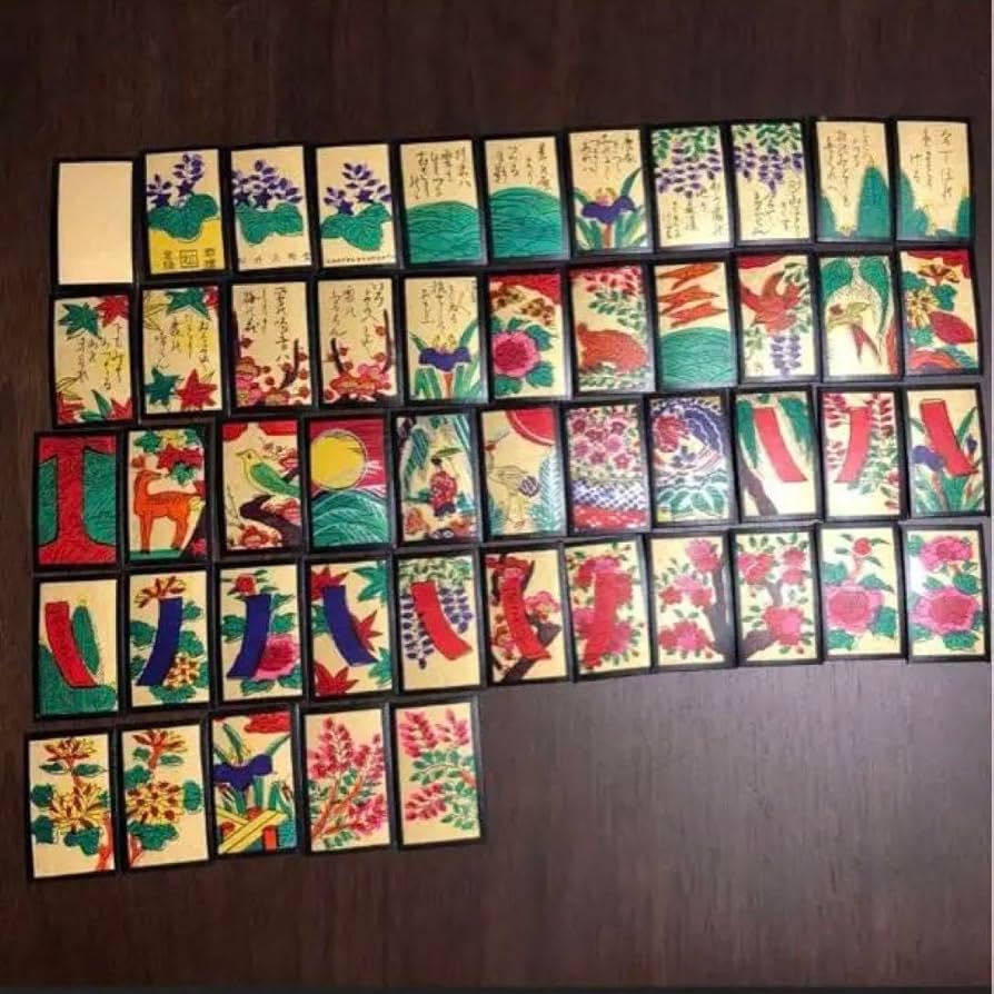 花カルタ　手摺り鳳凰　松井天狗堂 Amazon.co.jp: 手摺り 花かるた 花札京都松井天狗堂花カルタ