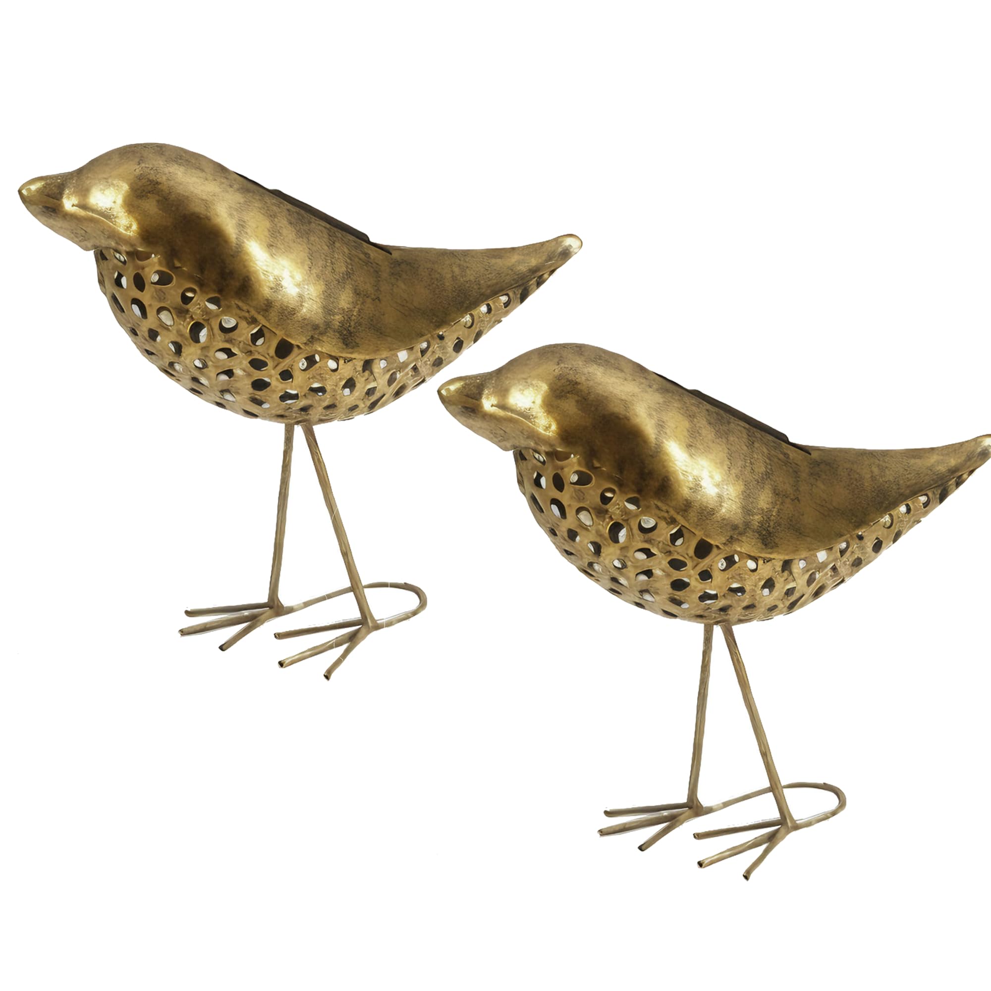 Photo 1 of YOSION Solar Garden Bird Lights (2-Pack)