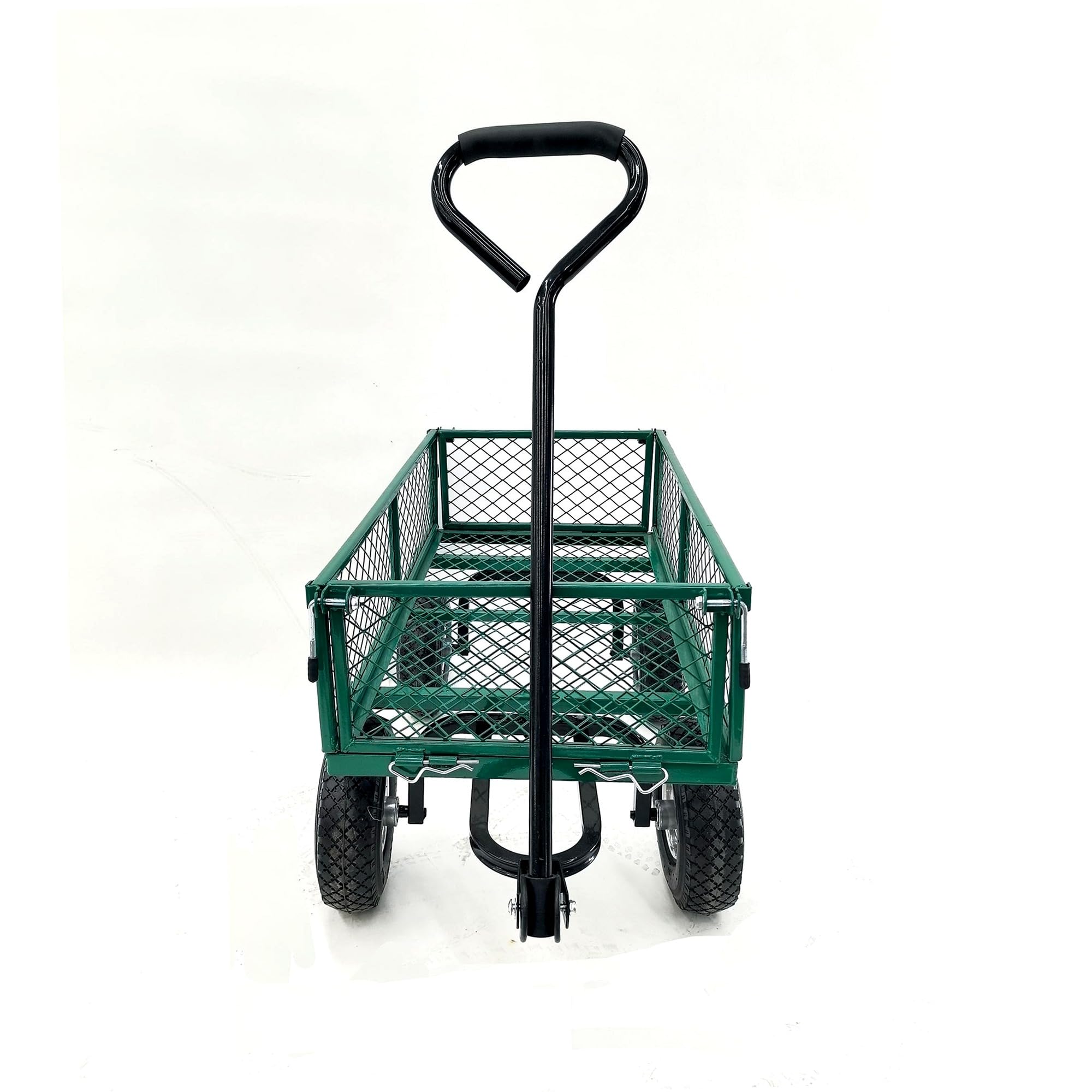 WERKA PRO Remolque de jardín con Rejilla 65l