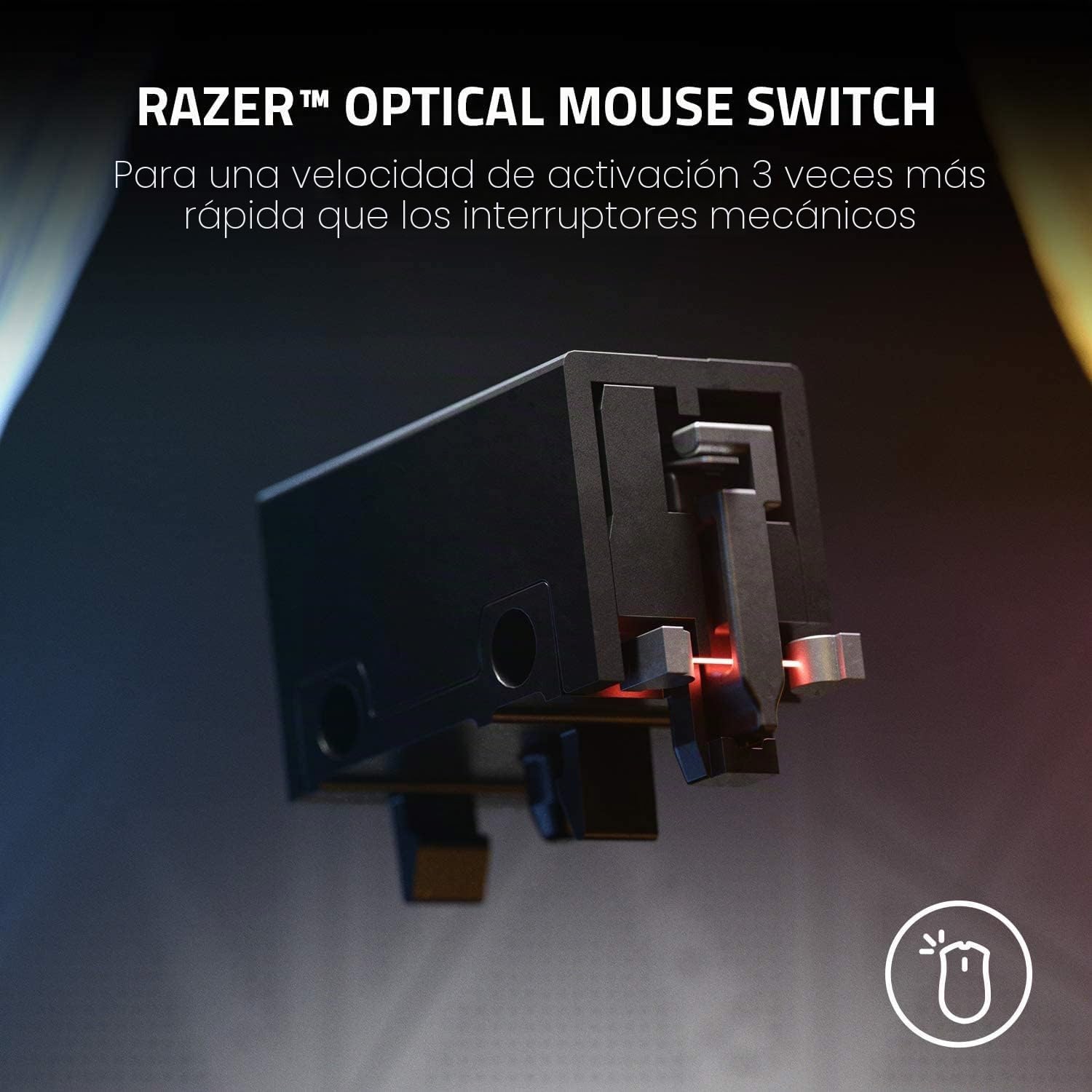 Razer Basilisk V2 - Ratón Gaming FPS (con nuevo Sensor Óptico Focus+ de 20000 DPI, 5G, Interruptor dpi Extraíble y Rueda de Desplazamiento Personalizable, RGB Chroma e USB) Negro