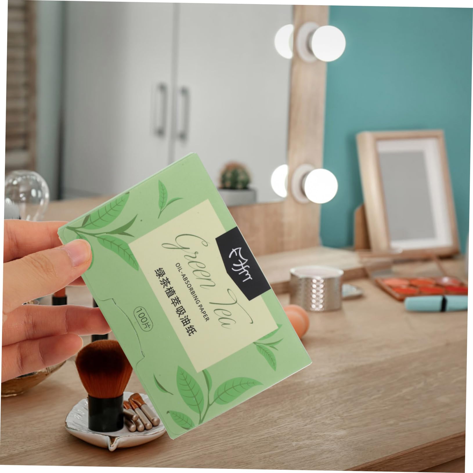 Veemoon Facial Oil Absorbing Paper 10 Boxes Blotting Papers for Oily Skin Color