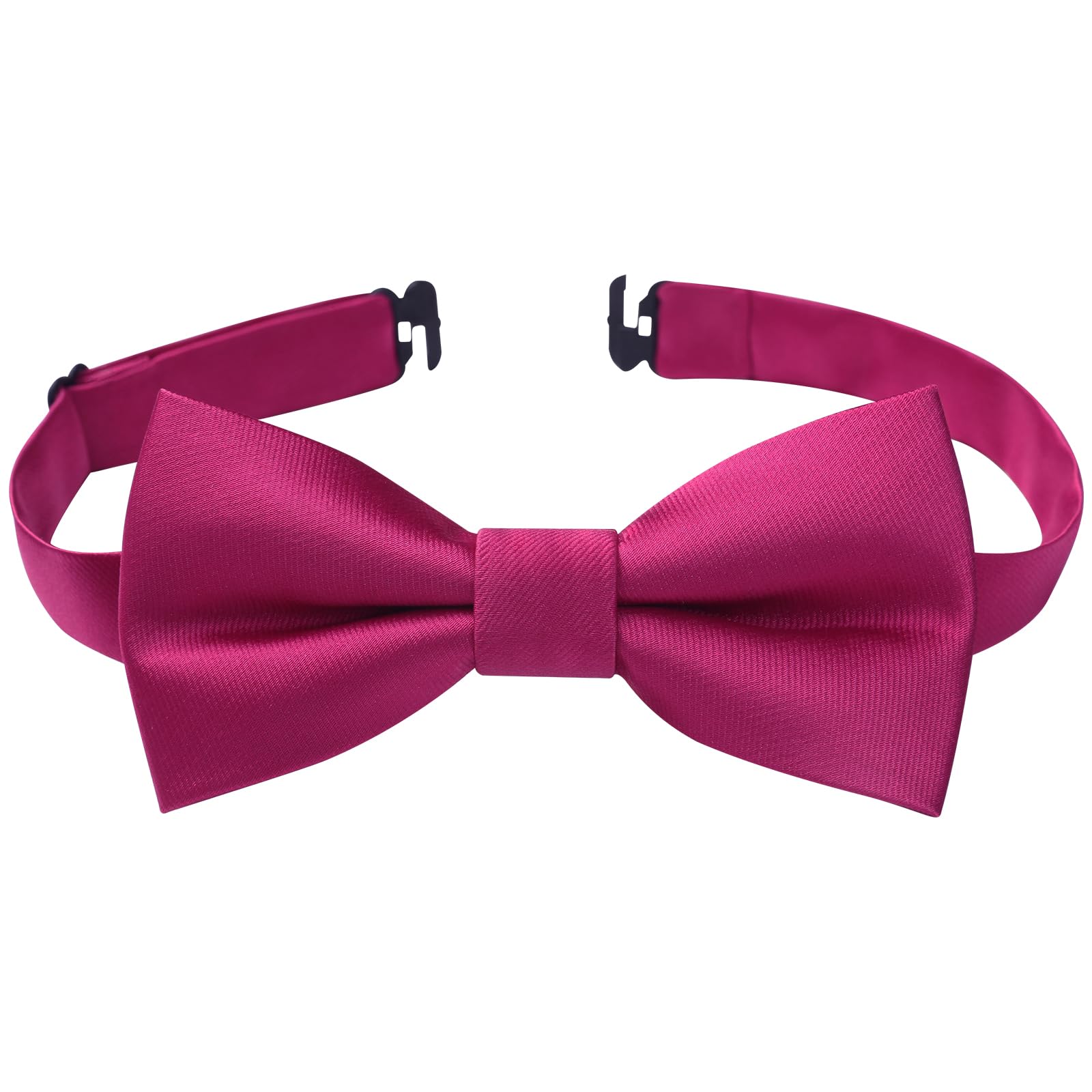 HISDERN Bow Ties for Boys Pre Tied Toddler Bow Tie Adjustable Kids Bowties Clip On Fun Patterned Bowties for Wedding Party