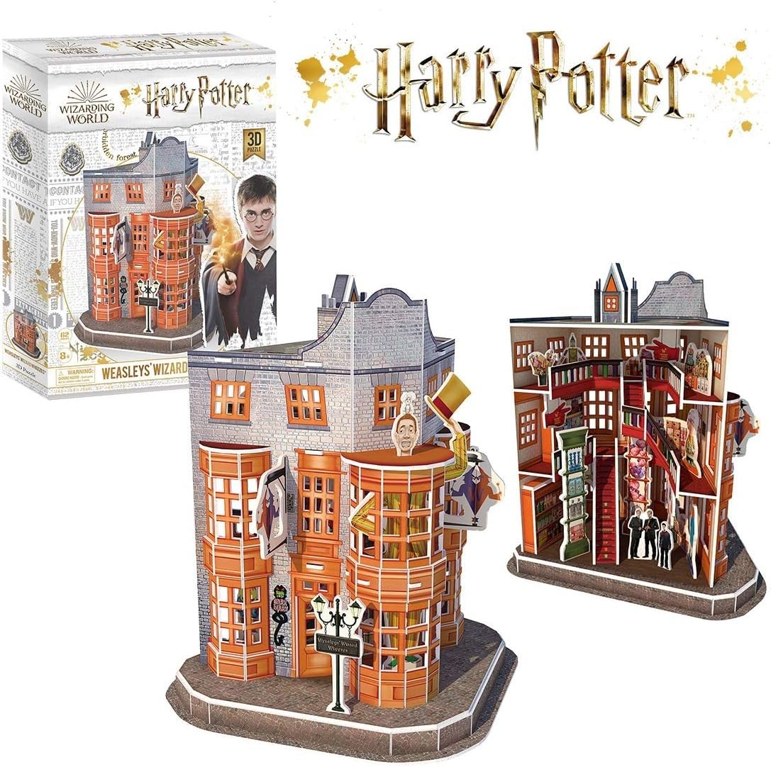 Amazon | 3Dパズル ハリーポッター ダイアゴン横丁 ウィーズリー