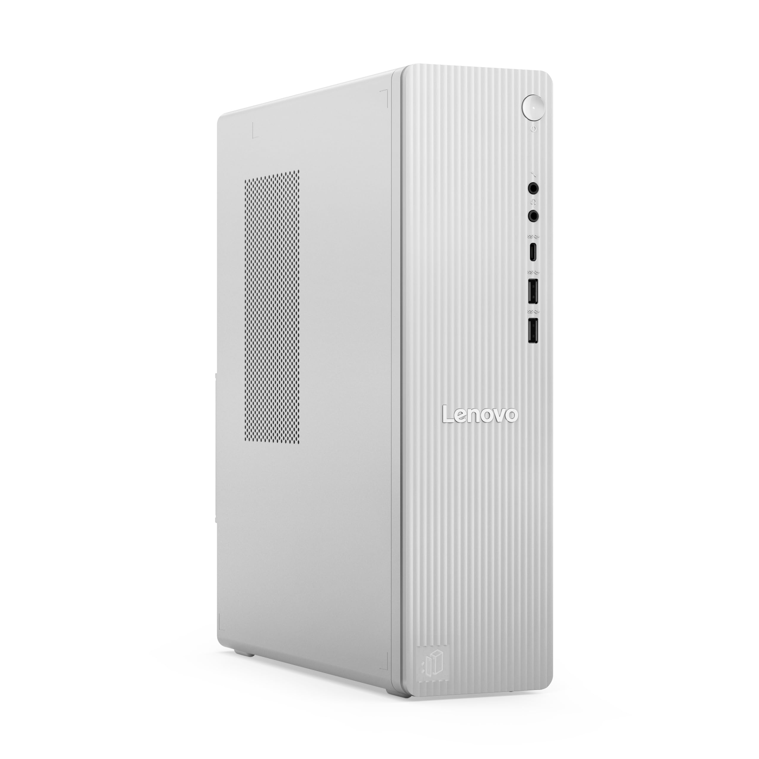 Lenovo IdeaCentre Tower PC | AMD Ryzen 5 220 | 16GB RAM | 512GB SSD |AMD Radeon 740M Grafik | 8.2L | Windows 11 | Cloud Grau | Inkl. vertikaler Ständer | 3 Monate Premium Care