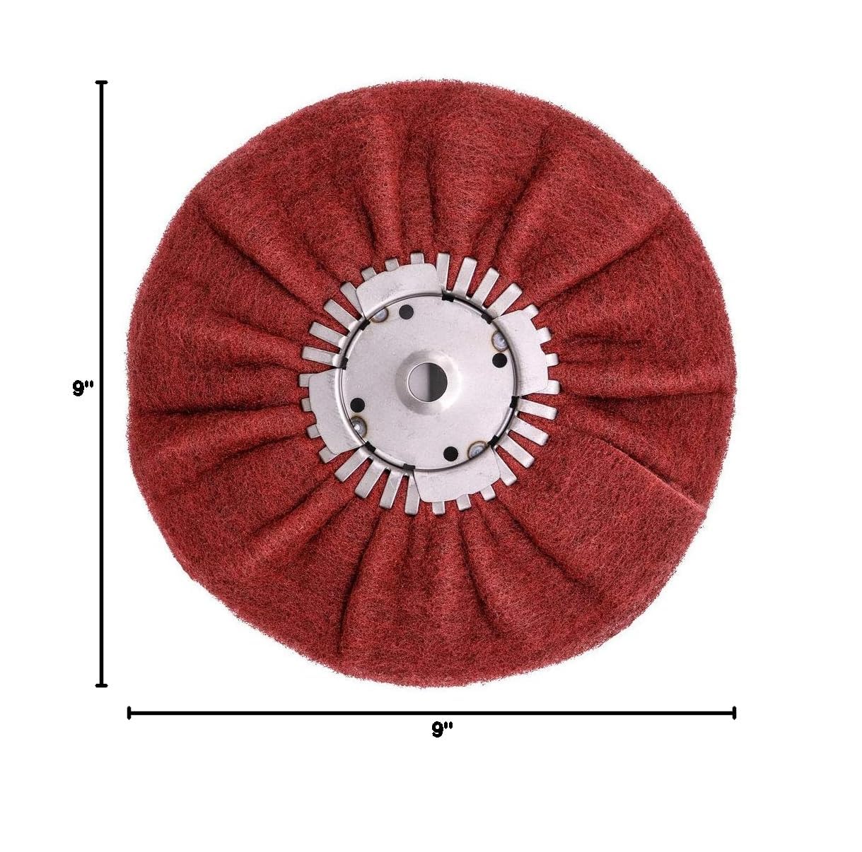 Satin Metal Finish Wheels for Angle Grinders -2