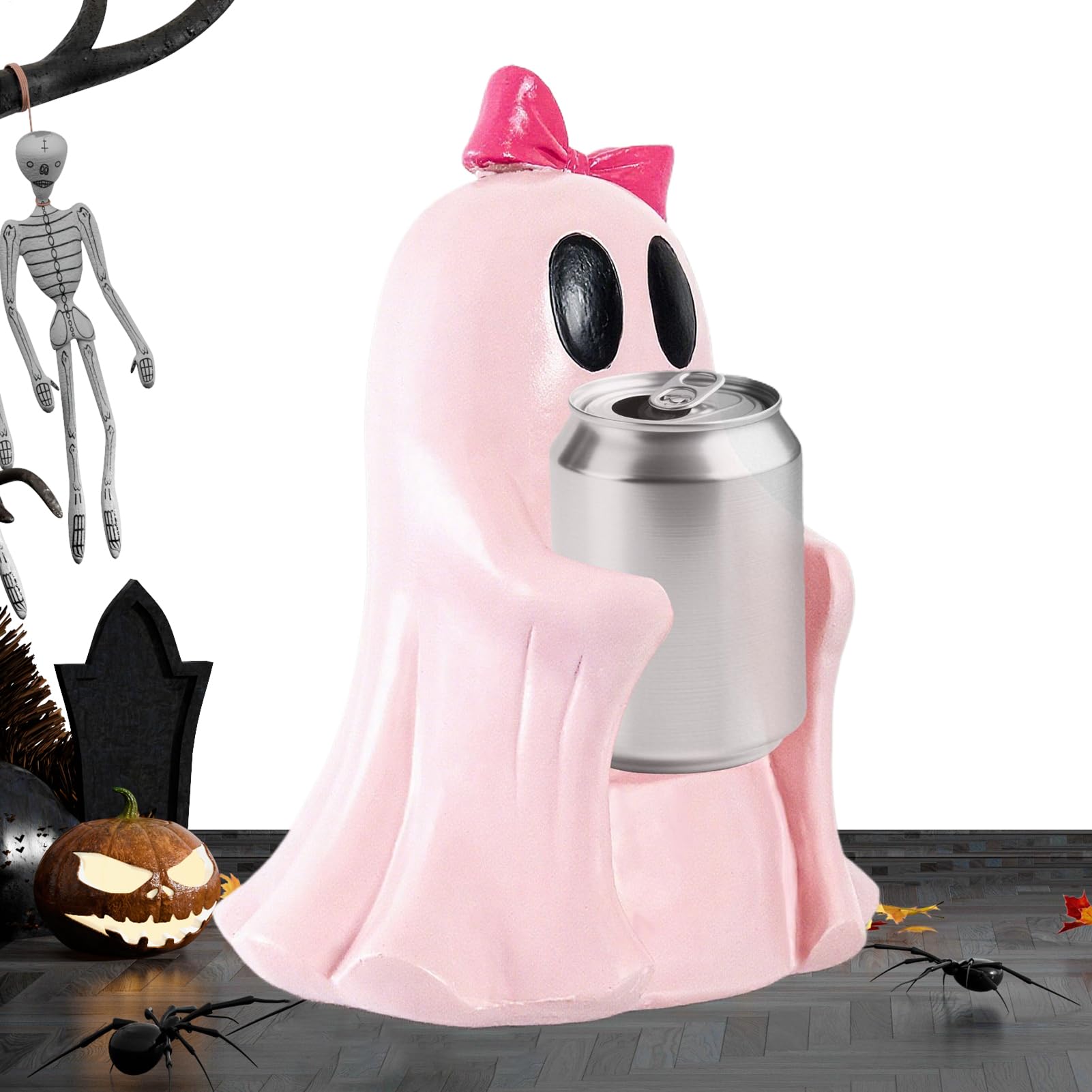 Lindo Soporte para Bebidas, Soporte para Bebidas Espeluznante de Halloween