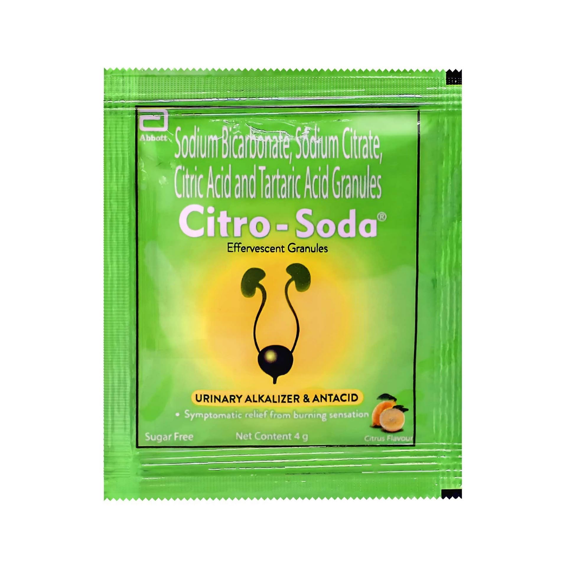 Citro-Soda - Sachet of 4 gm Granules