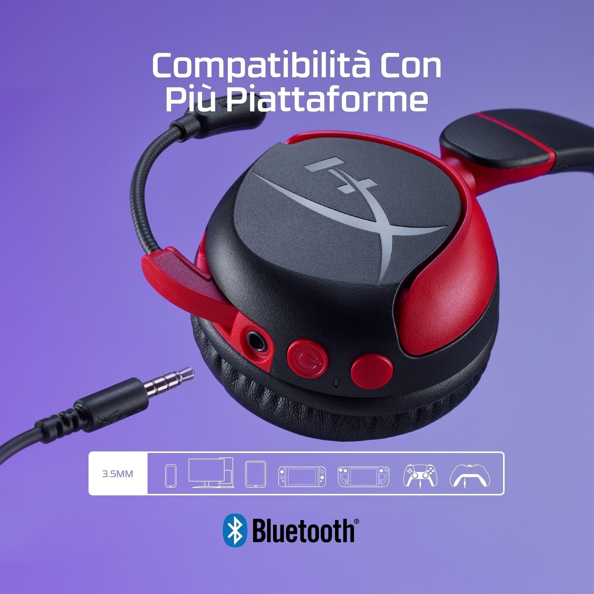 HyperX Cloud Mini Wireless Black Red