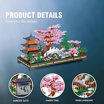 Amazon.com: DAHONPA Zen Forest Garden Micro Mini Building Blocks