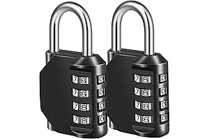 Fayleeko 4-Digit Combination Number Locks for Enhanced Security