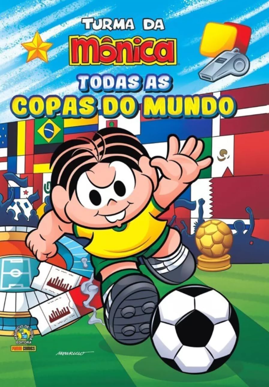 Turma da mônica: todas as copas do mundo - box
