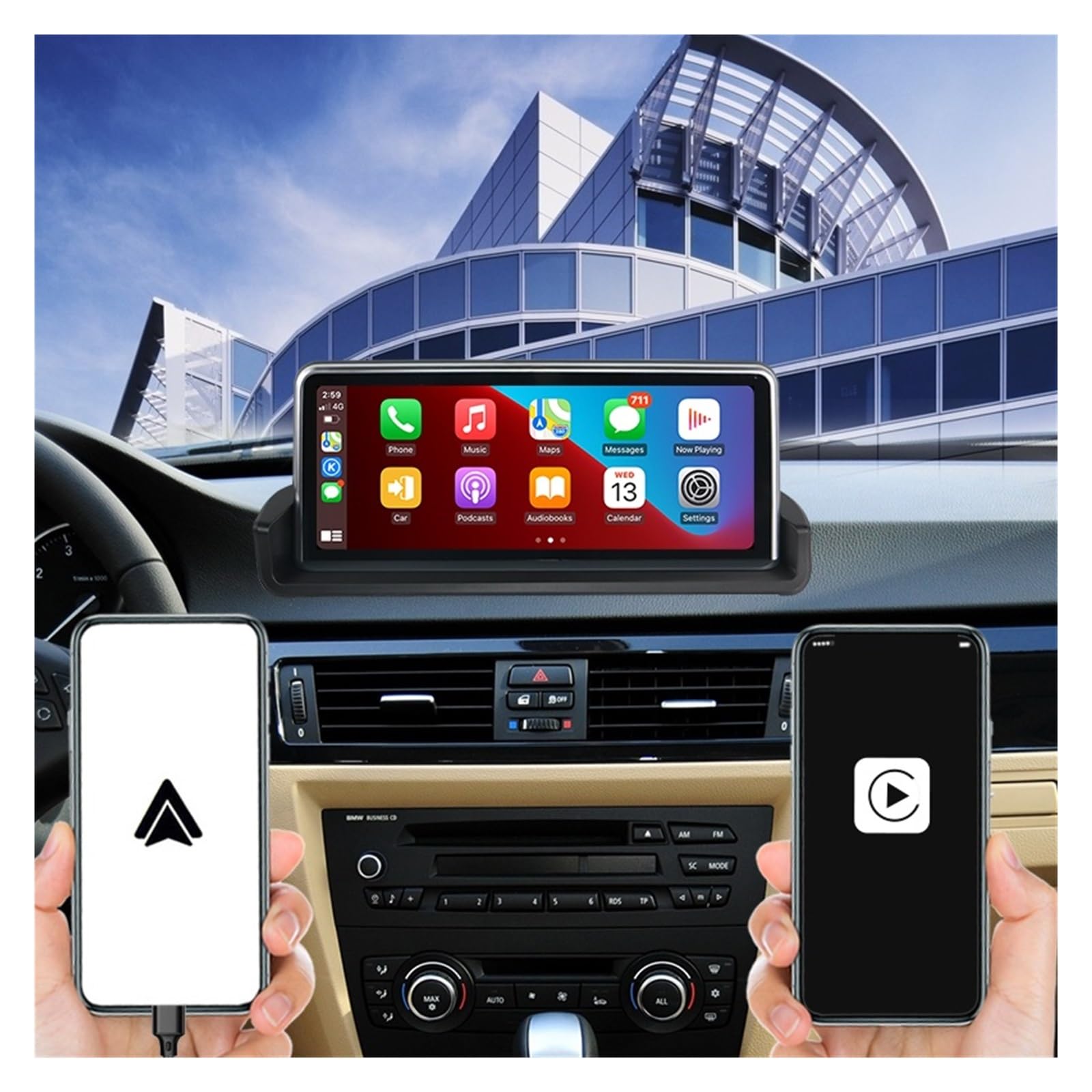 Navigatore Satellitare Multimedia Auto Video Player Navigazione GPS(RHD 6G 128G)