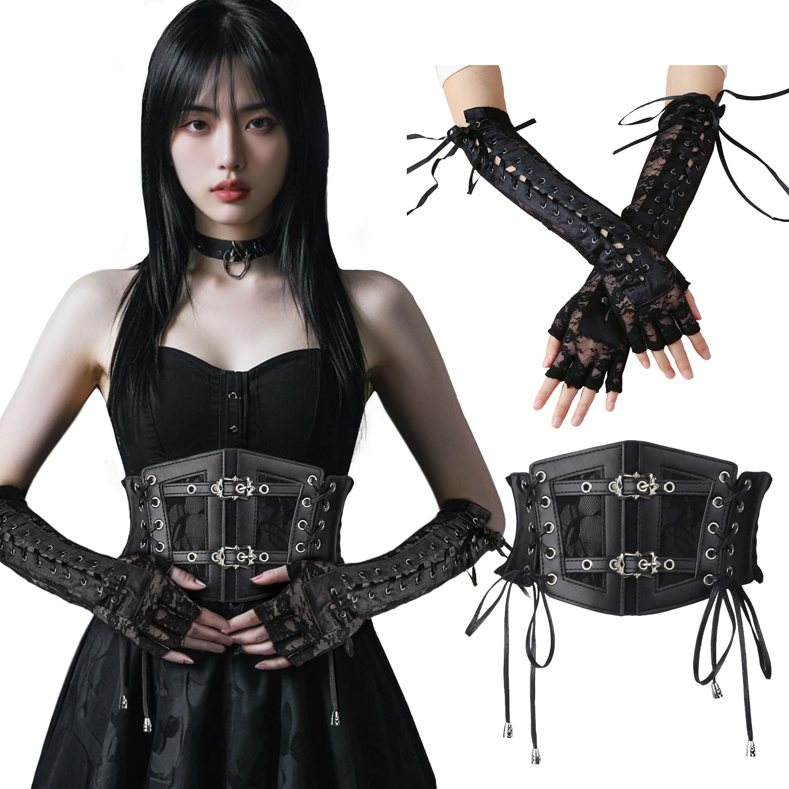 ゴシックベルトコルセット Amazon.co.jp: ZXKYZR8 中世のヴィンテージレザーコルセット