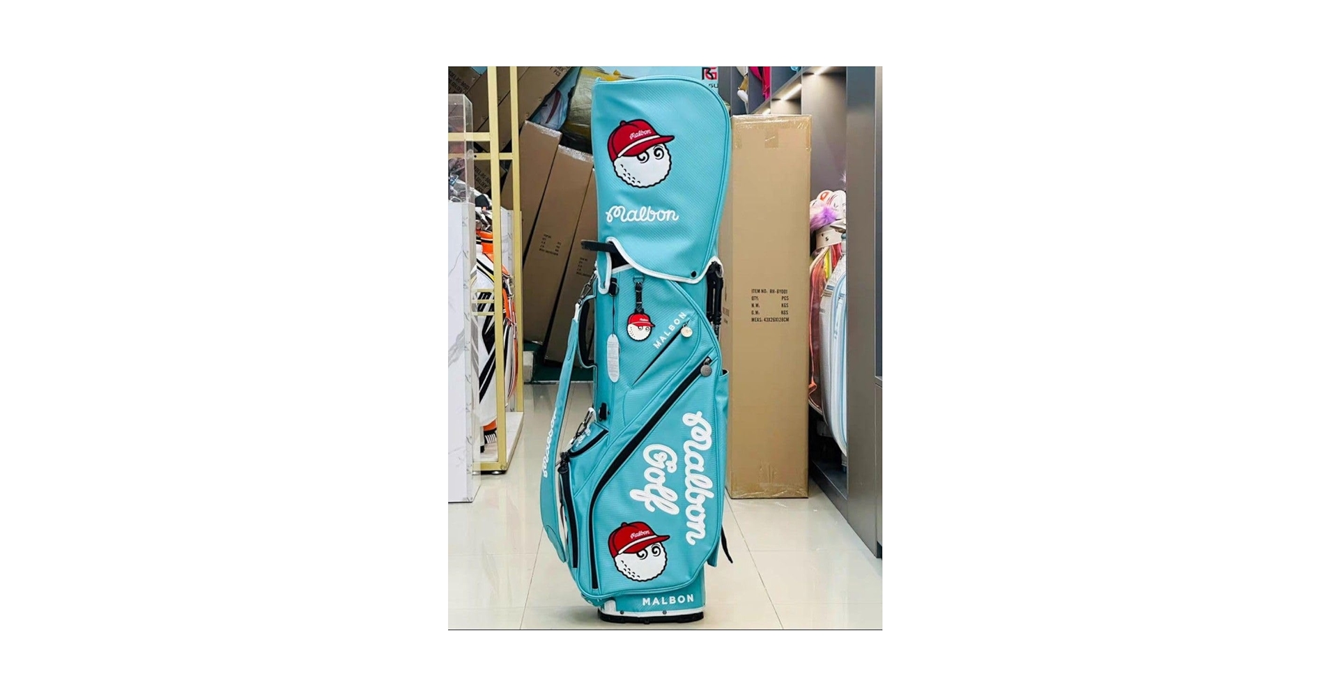 新品マルボンMalbonゴルフバッグ·キャディバッグ　防水 マルボンゴルフ バッグ キャディバッグ MALBON GOLF 新作2024