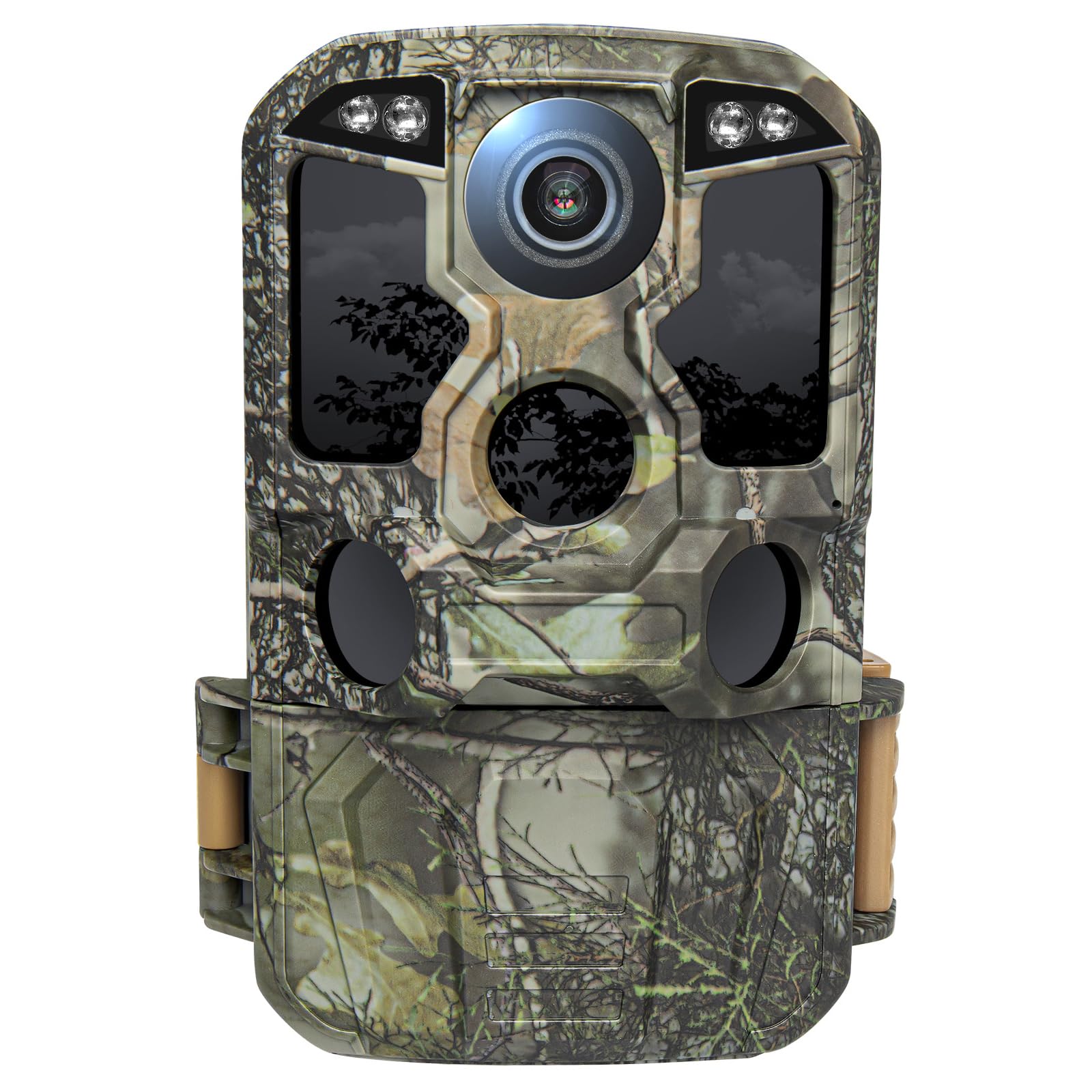 KJK Wi-Fi Trail Camera 8K 84MP: Fast 0.05s Trigger, Invisible LEDs, Wide 130° Angle, IP67 Weatherproof for Hunting & Wildlife