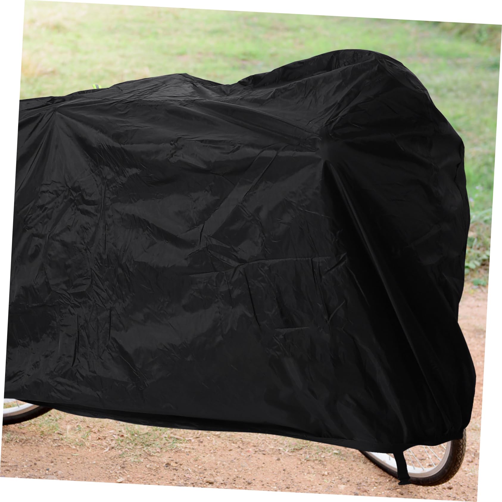 Hemobllo cubierta de bicicleta cubierta de patinete eléctrico funda impermeable para bicicleta eléctrica cubierta protectora de bicicleta tela oxford Black