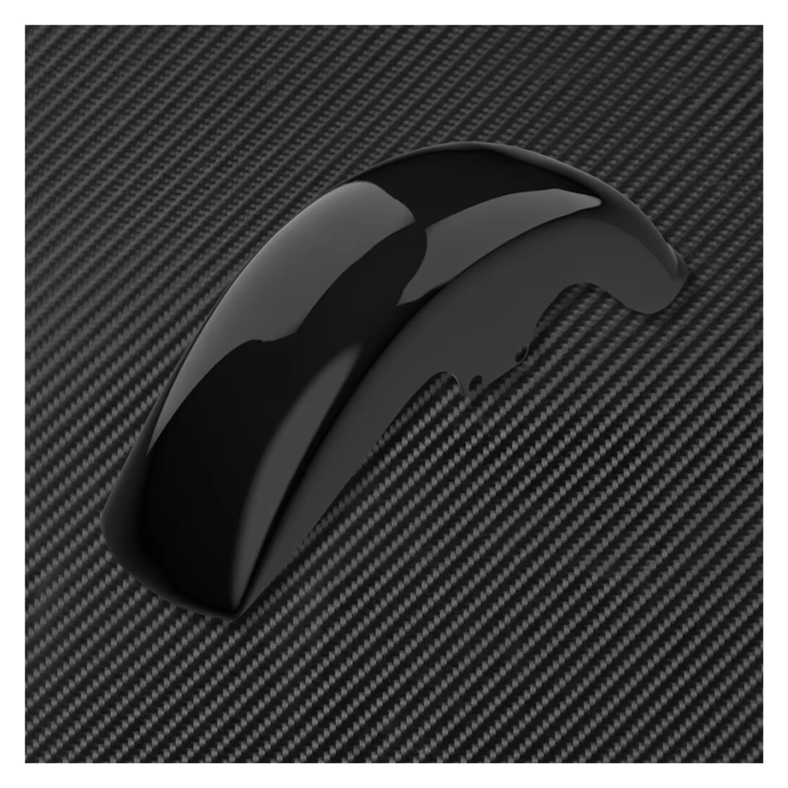 Per Softail Per FLSTFB Per FLSTF 2006-2015 2016 2017 Moto Parafango Anteriore Parafanghi Copertura Gloss Nero In Plastica ABS Parafango Motociclo