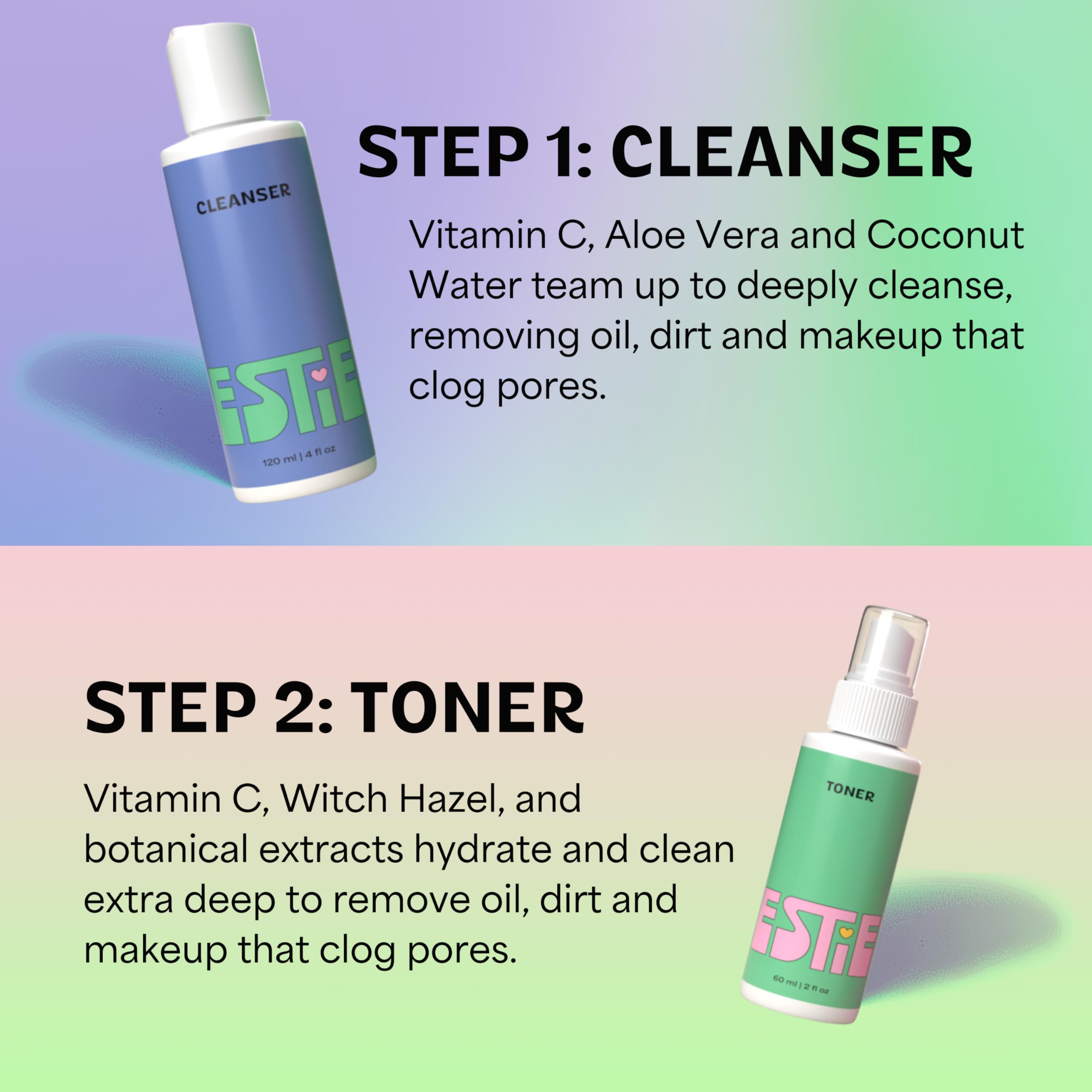 InstaNatural Besties Skincare Set for Teens -4