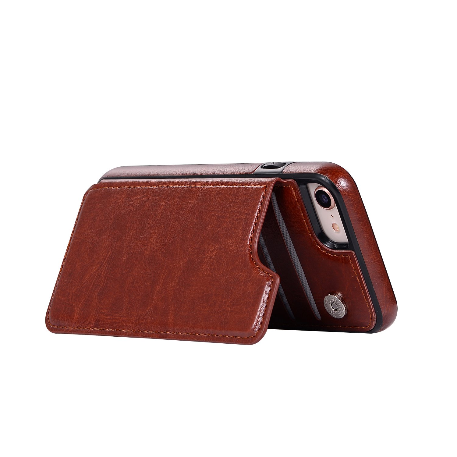 Apple - kazu　iPhone　SE ZYZX Wallet Case for Apple iPhone SE 2020/2022 with Card