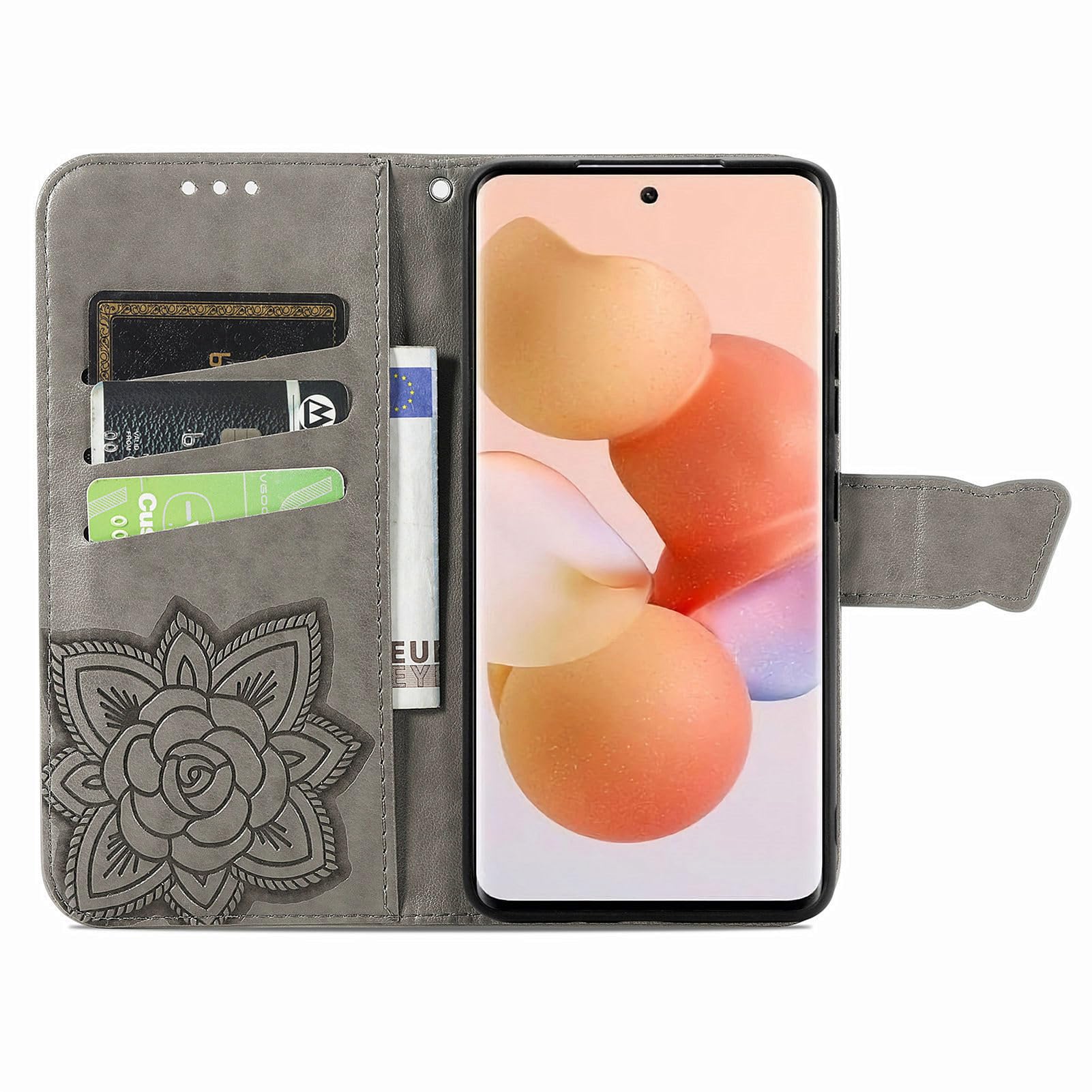 Cover Portafoglio Xiaomi 13T Pro Verde Litchi | Protezione e Stile