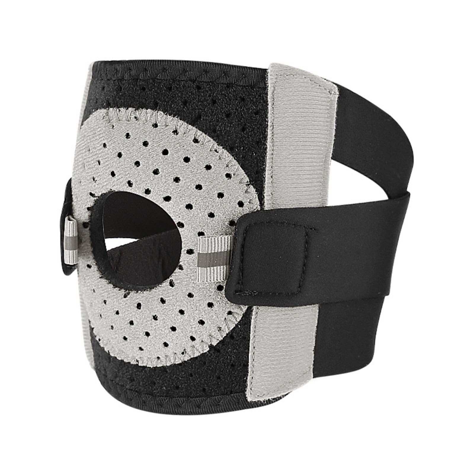 QIAOLIDA Shock Absorption Sport Knee Brace with Spring Stabilizers Ergonomic Knee Sleeve for Running Basketball
