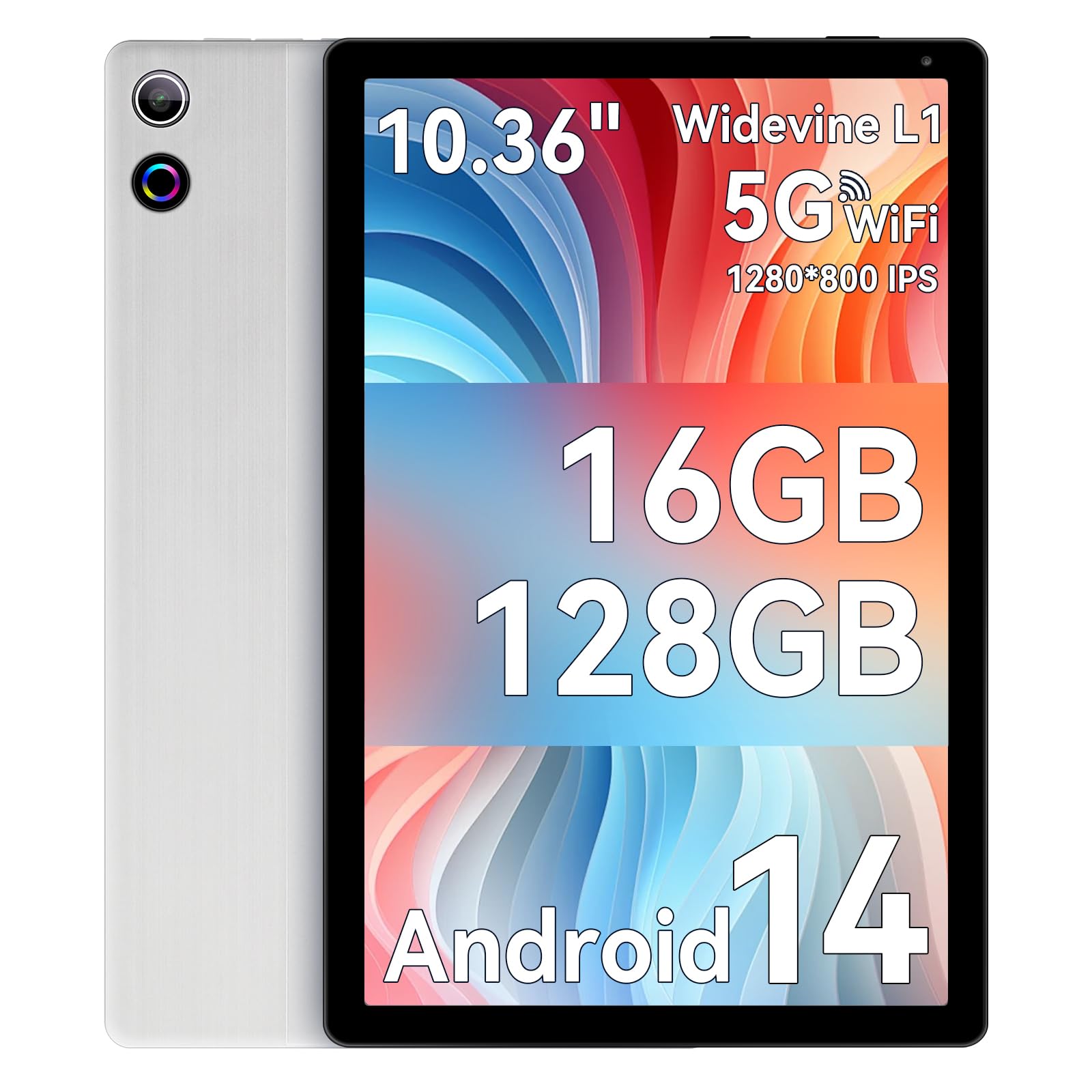 Ainmel Android 14 Tablet 10 Zoll (2025) – 16GB RA Produktbild-Vorschau 7