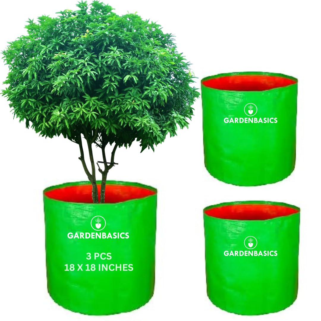 Grow Bags for Vegetables - 5 Pack, UV Protected -12