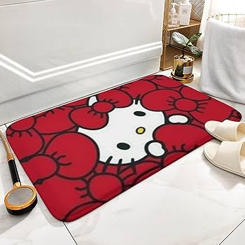 Amazon | ハローキティ 玄関マット かわいい キッチンマット おしゃれ Amazon | ハローキティ 玄関マット かわいい キッチンマット おしゃれ