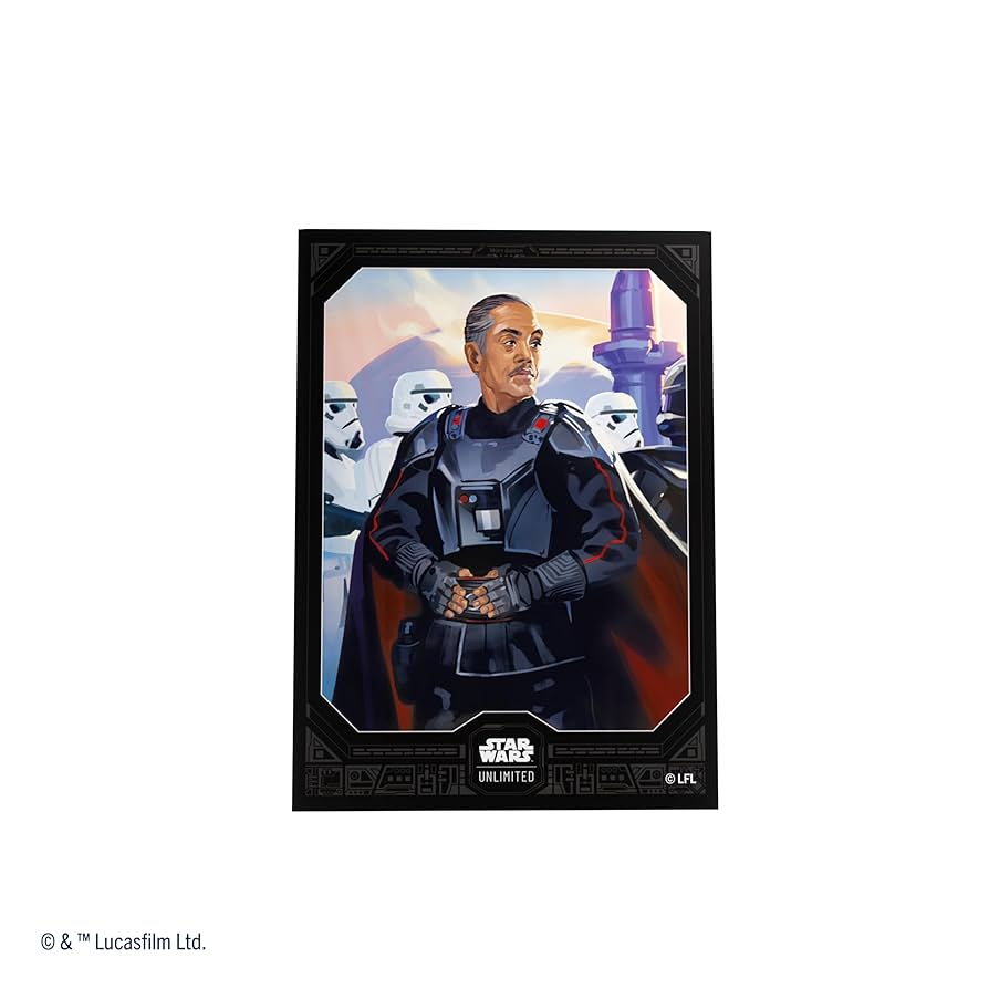 Amazon.com: Star Wars Unlimited Moff Gideon Art Sleeves