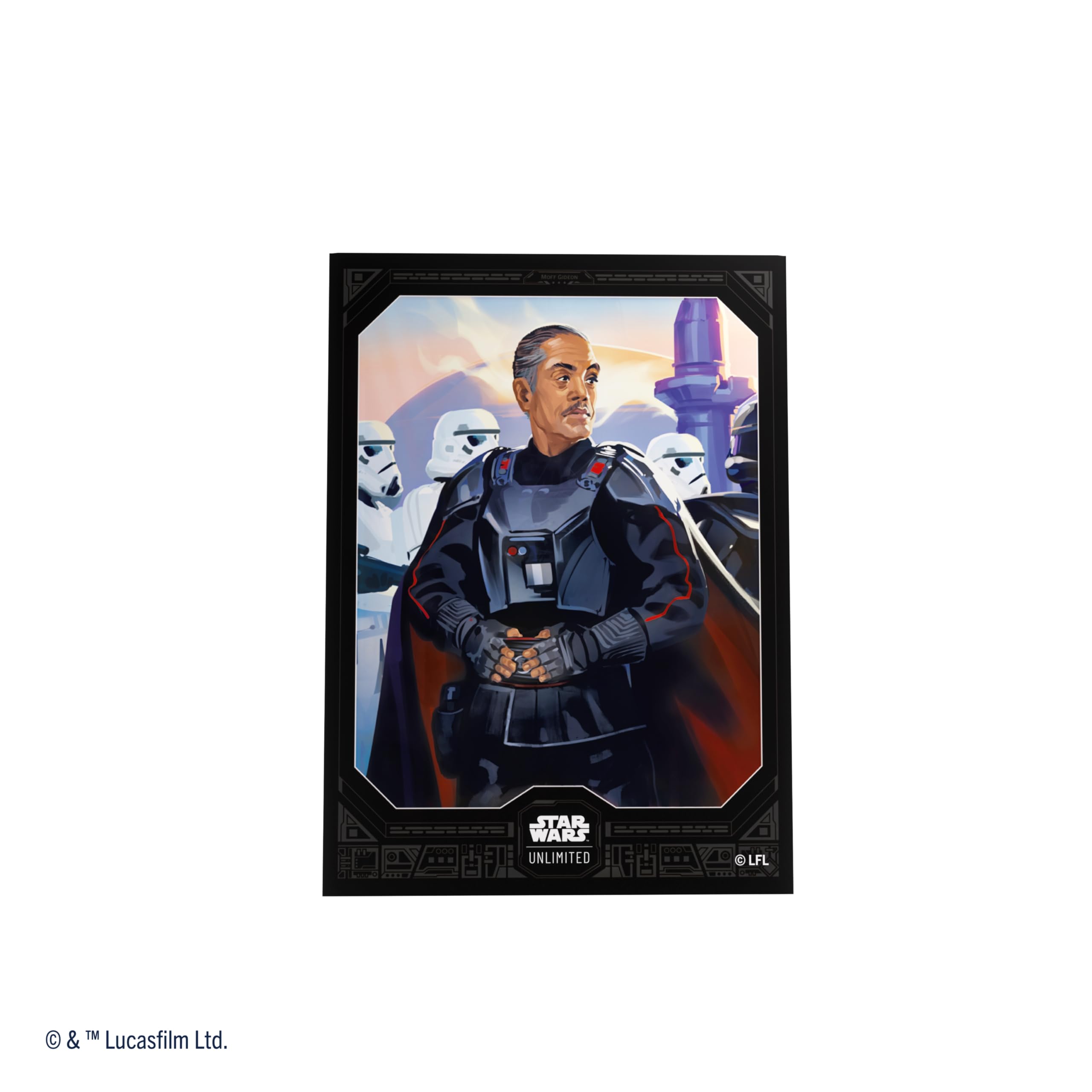 Amazon.com: Star Wars Unlimited Moff Gideon Art Sleeves