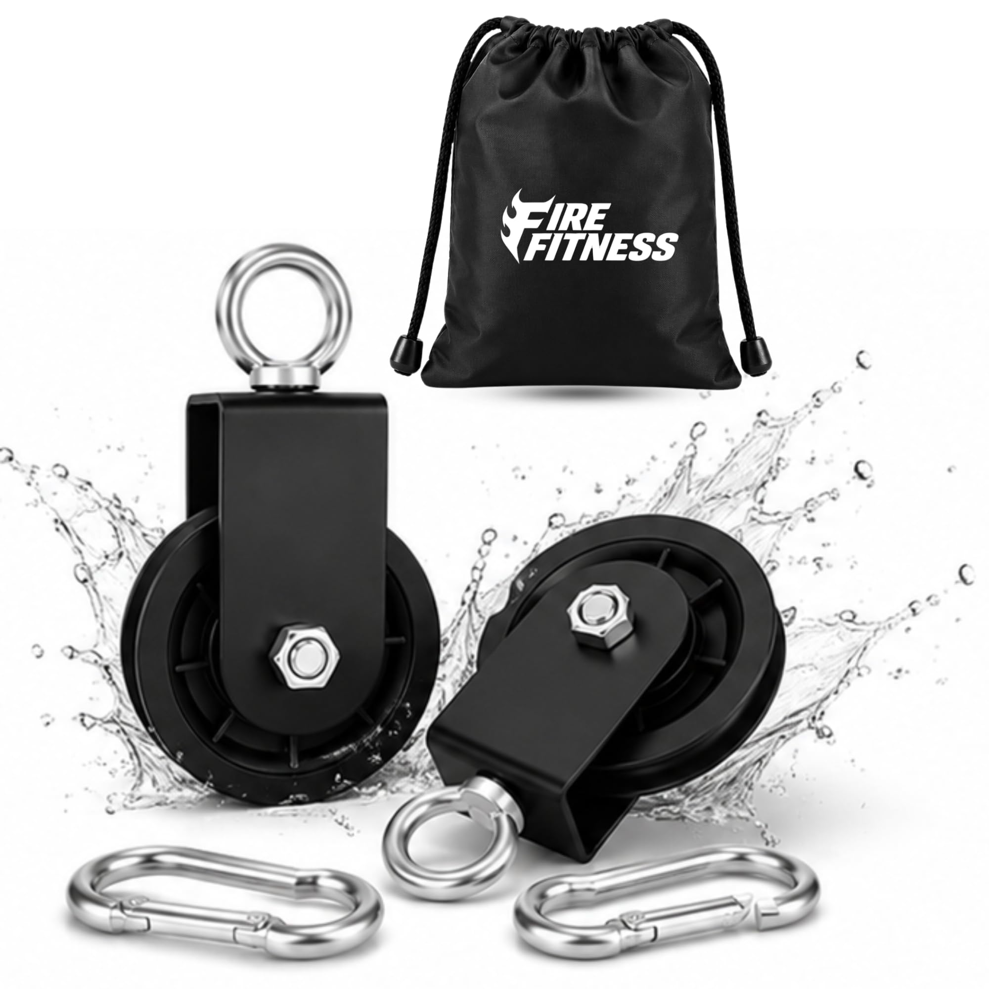 Cable Pulley Wheel Heavy Duty Gym Pulley Wheel for Home Gym Machine Cable Pulley System Gym Accessories for Home Workout Training Equipment-image-31